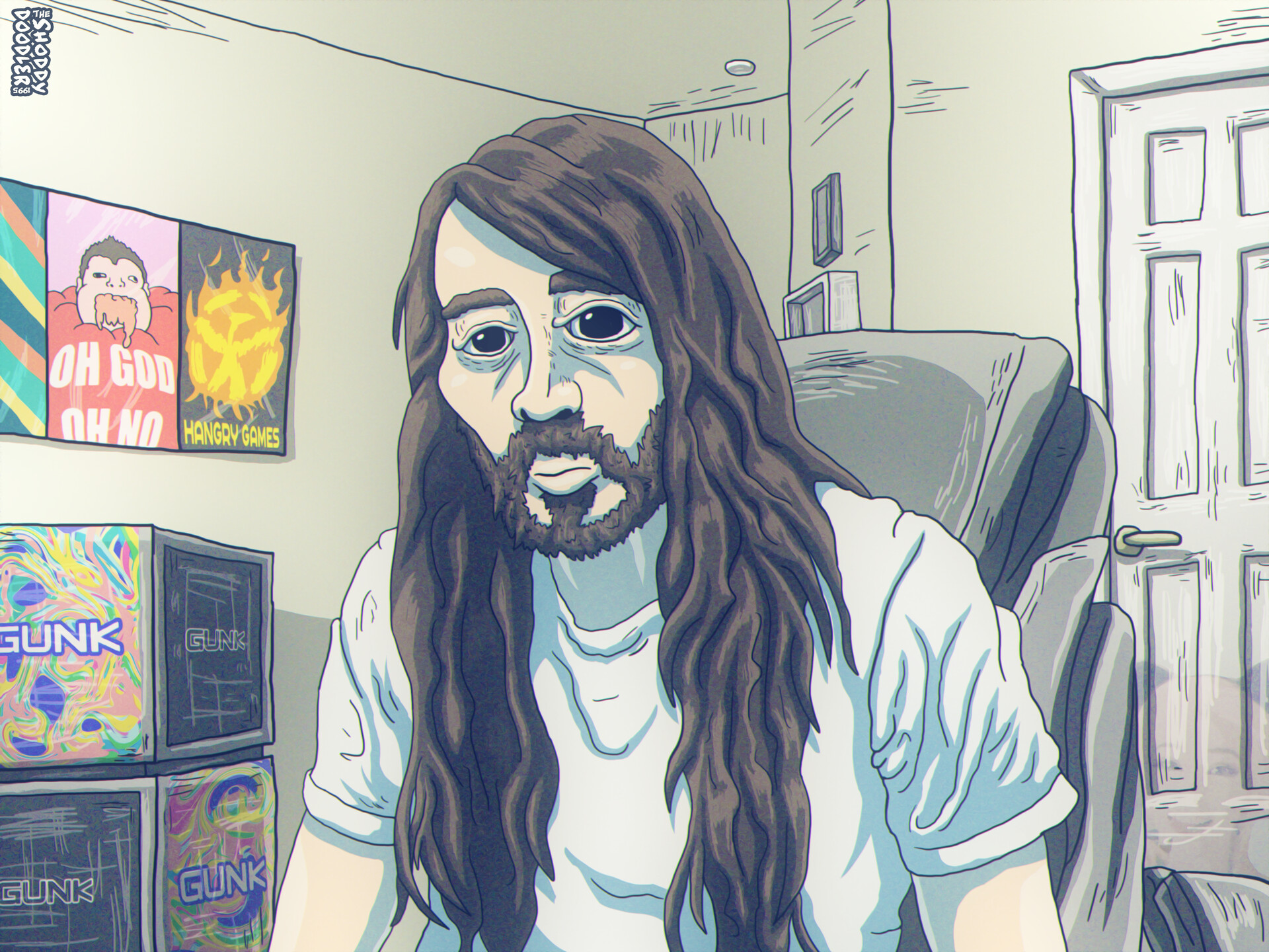 ArtStation - MoistCr1TiKal stares off into nowhere.