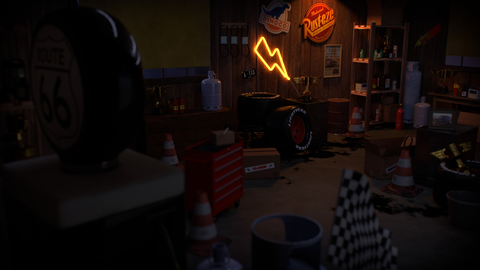 Garage mcqueen clearance