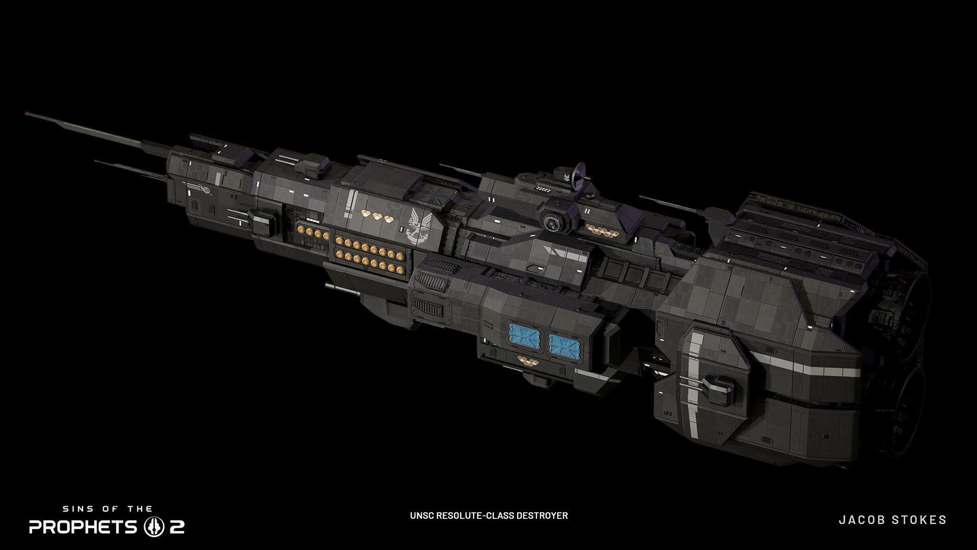 Jacob Stokes - Sins of the Prophets 2 - Resolute-class destroyer