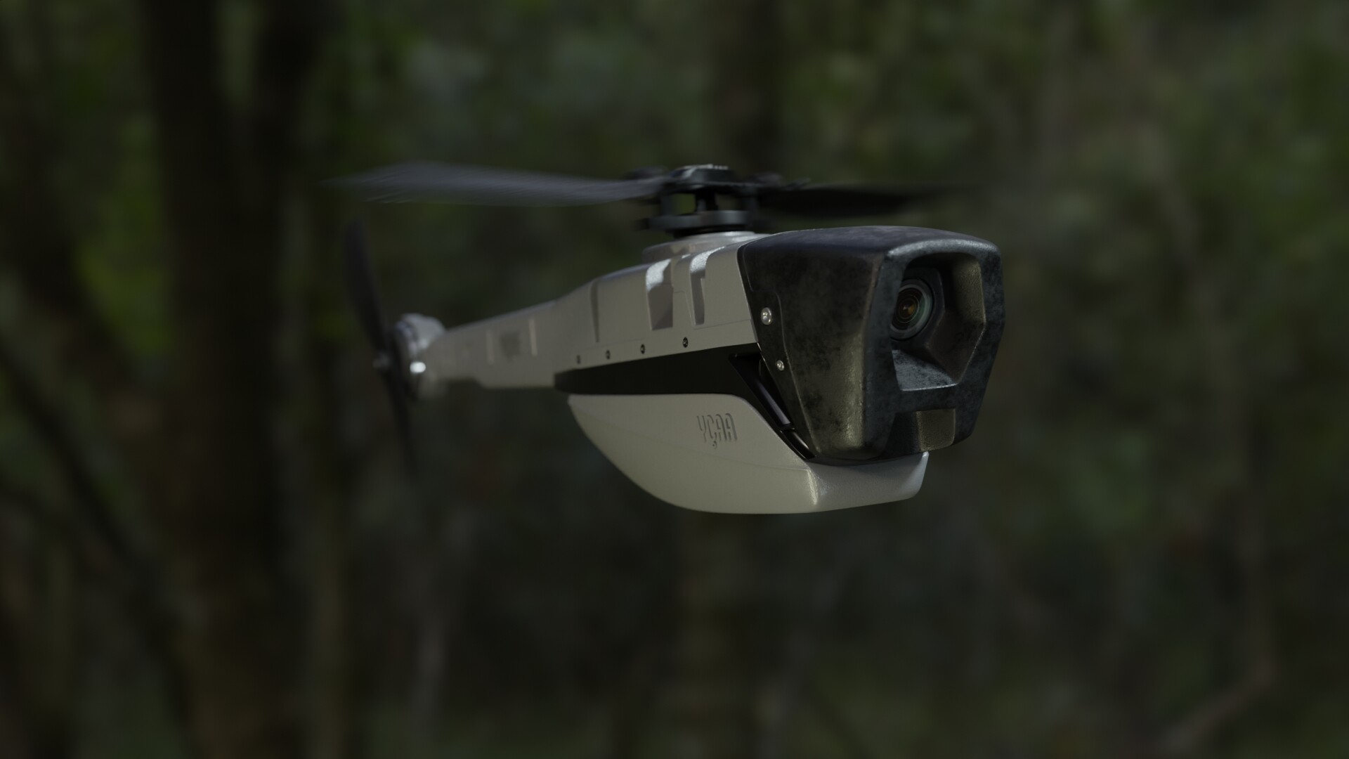 Tiny spy drone top