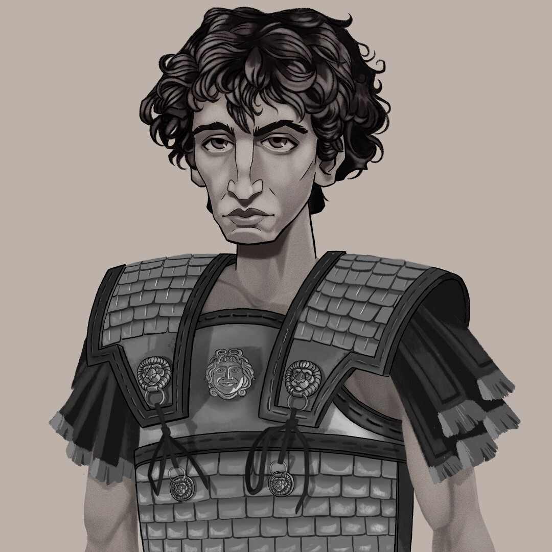 Artstation a young alexander the great