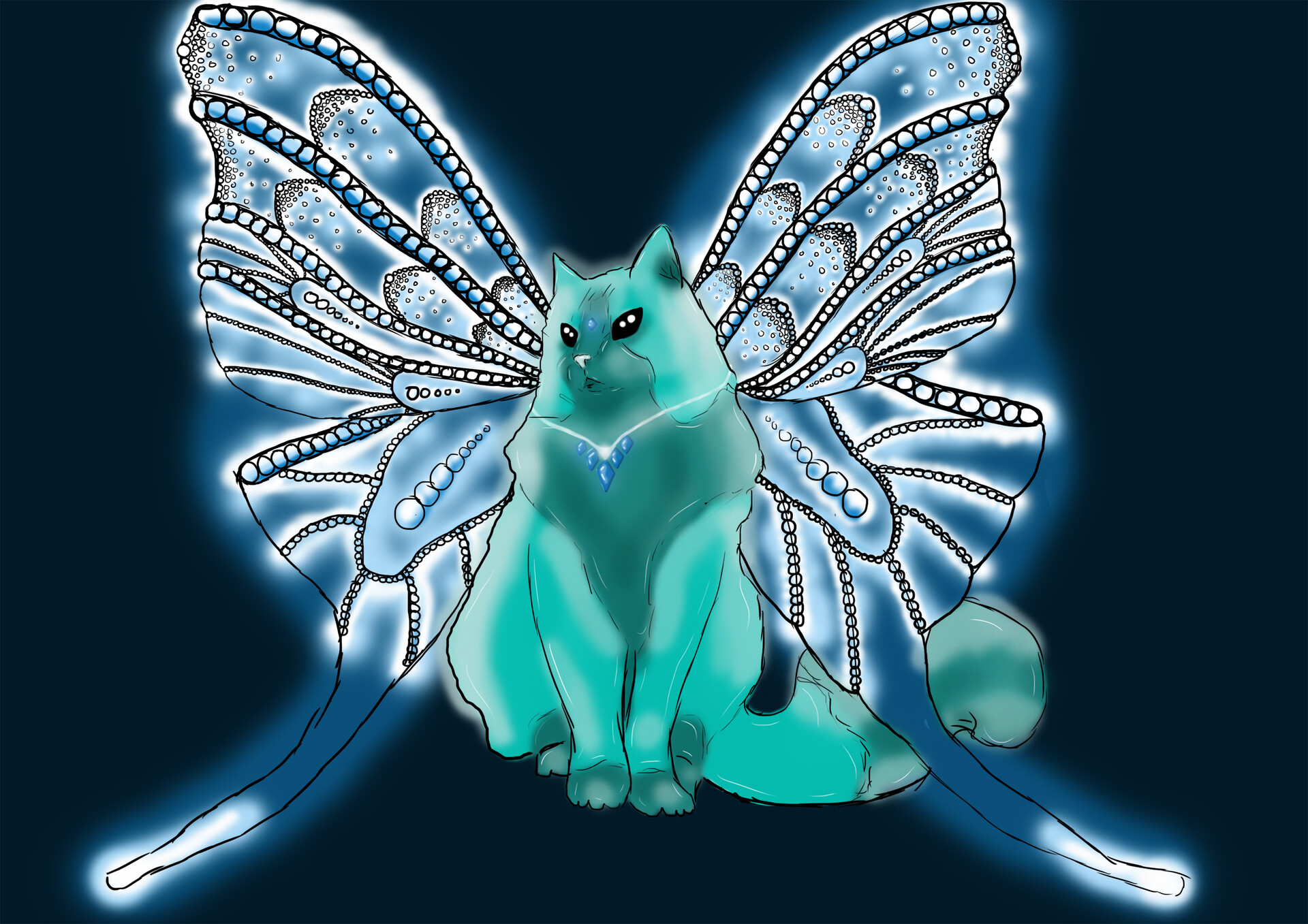 Butterfly cat discount