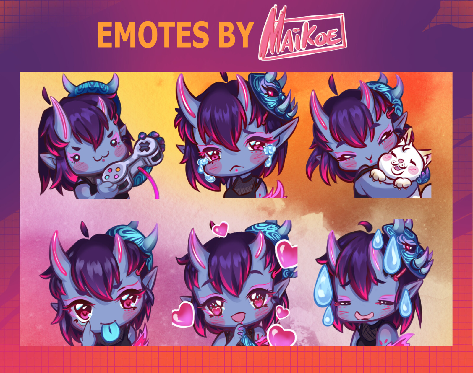 Emotes Maïkoe