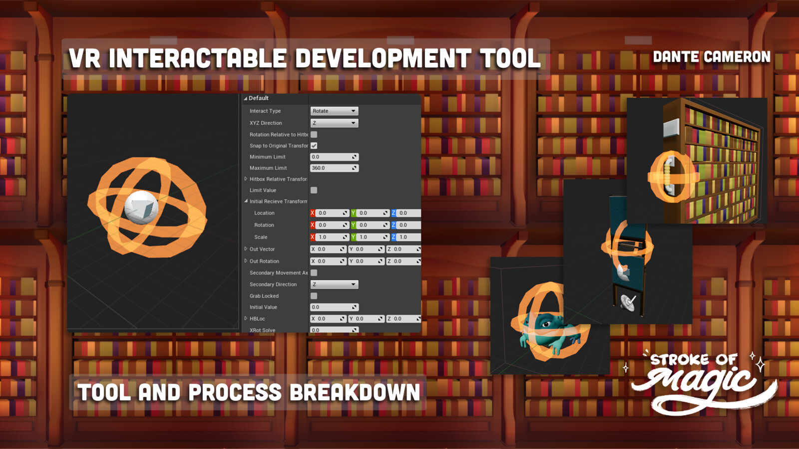 VR Interactable Development Tool