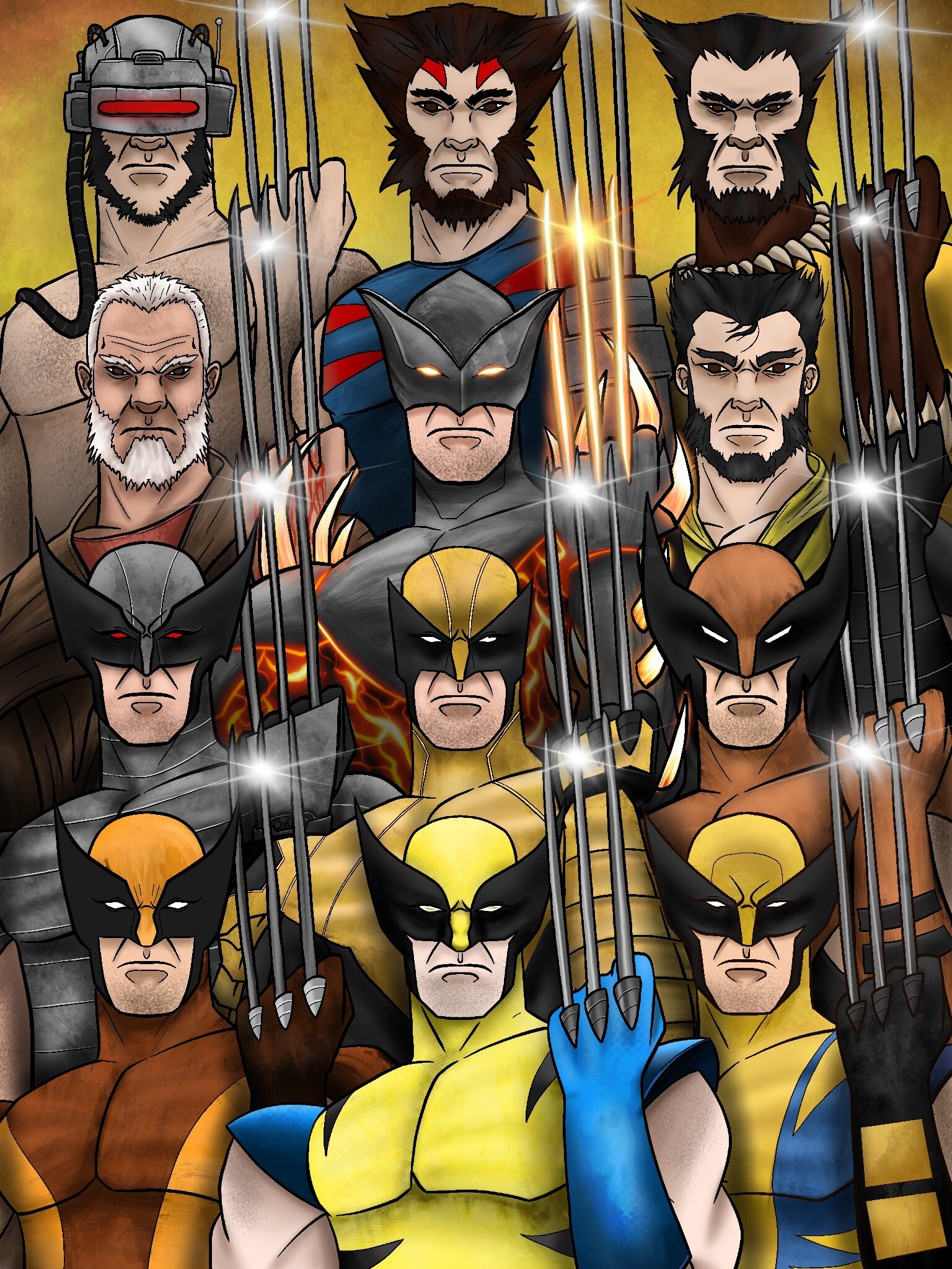 ArtStation Wolverine Suits