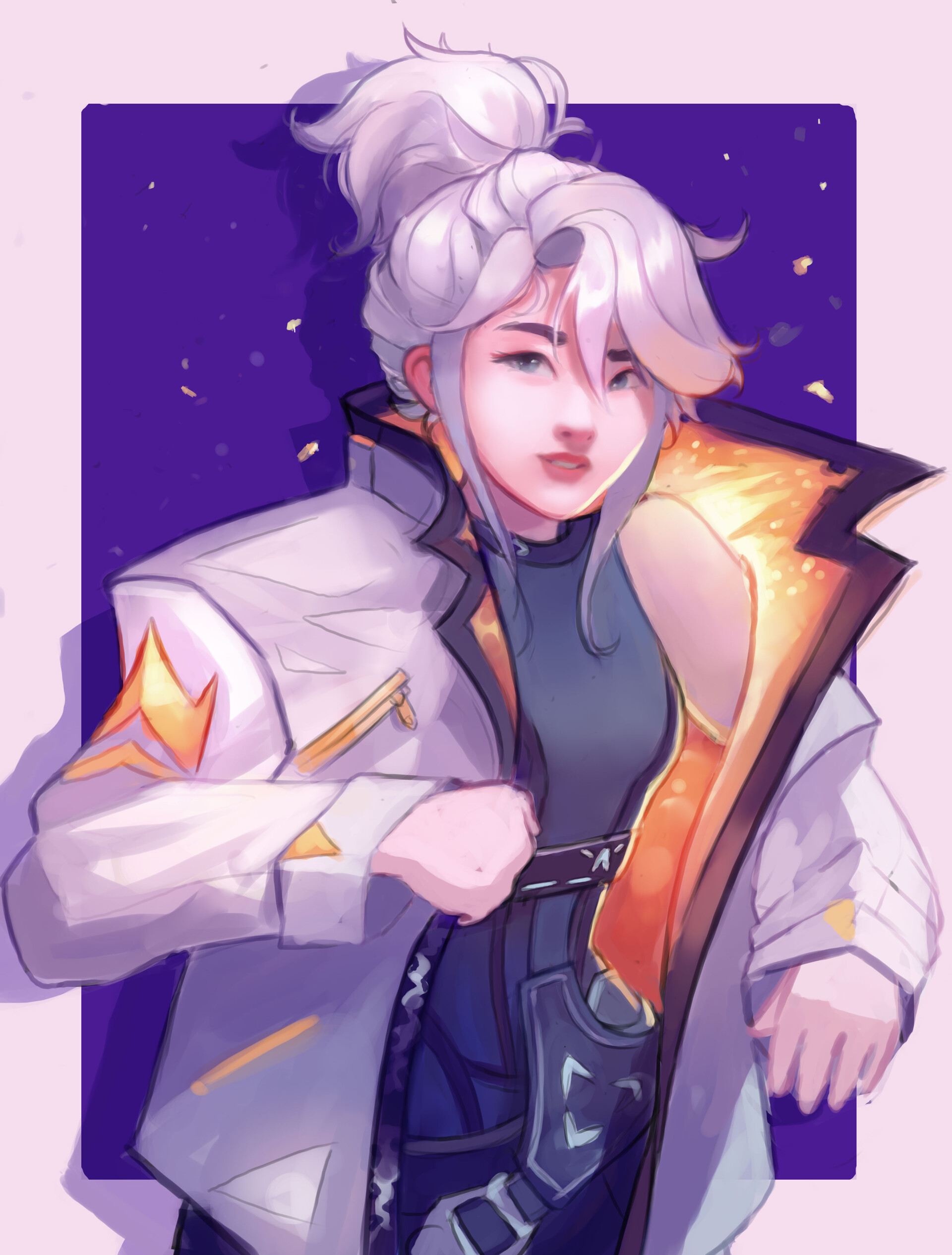 ArtStation - Jett stole Phoenix&rsquo;s jacket