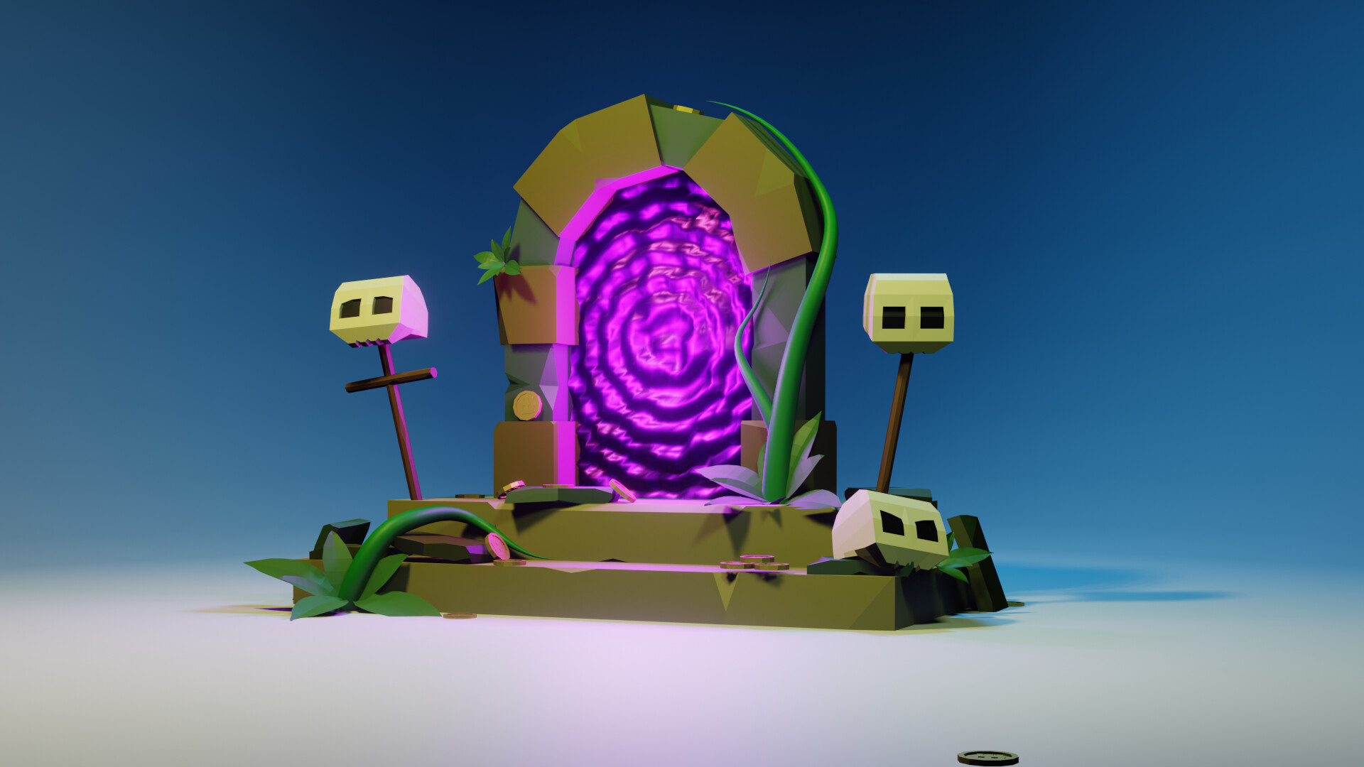 ArtStation - mystery portal