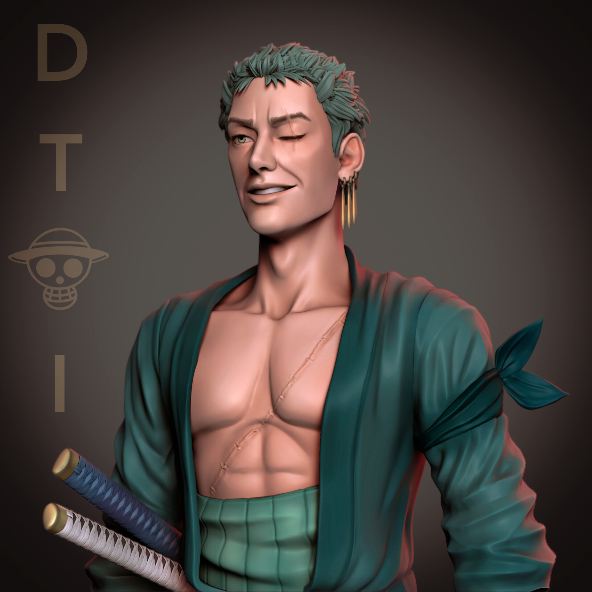ArtStation Roronoa Zoro One Piece