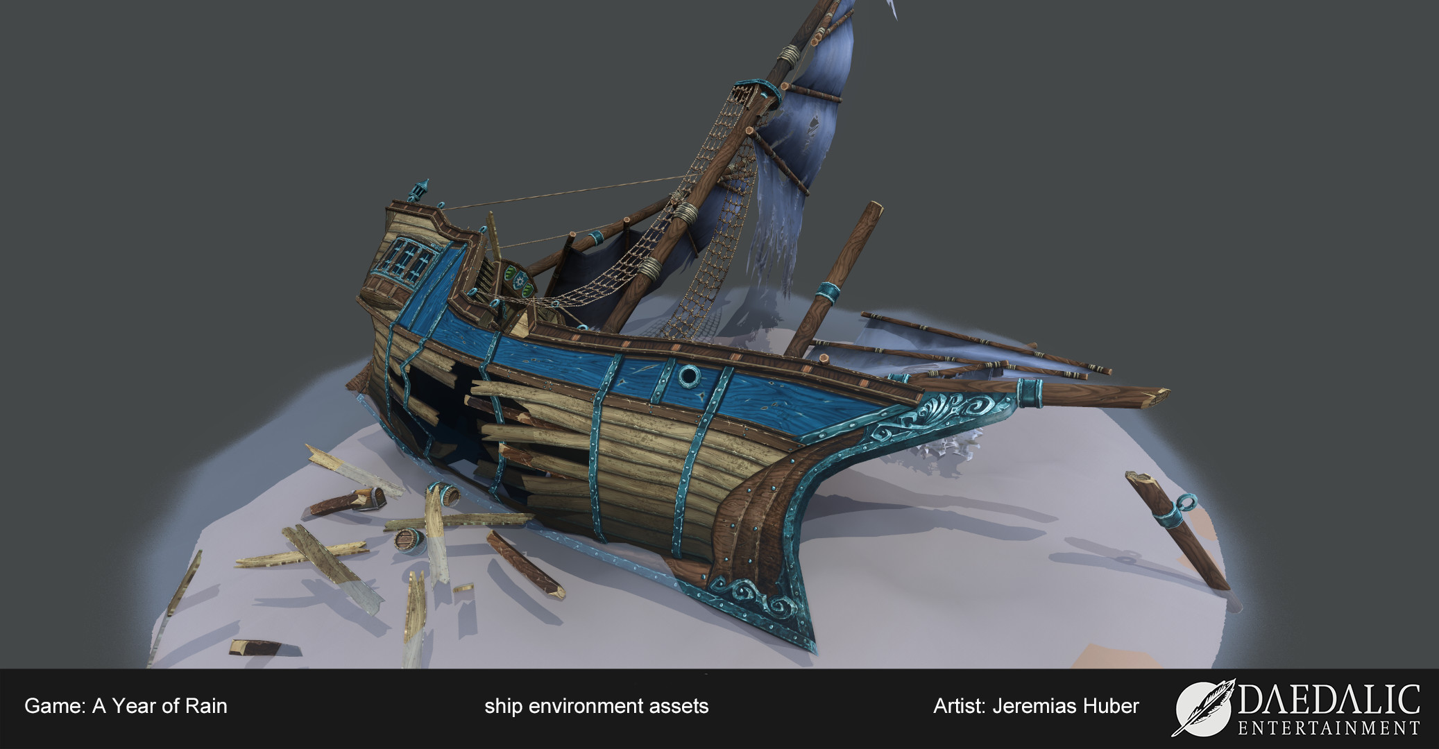 ship wreck detail