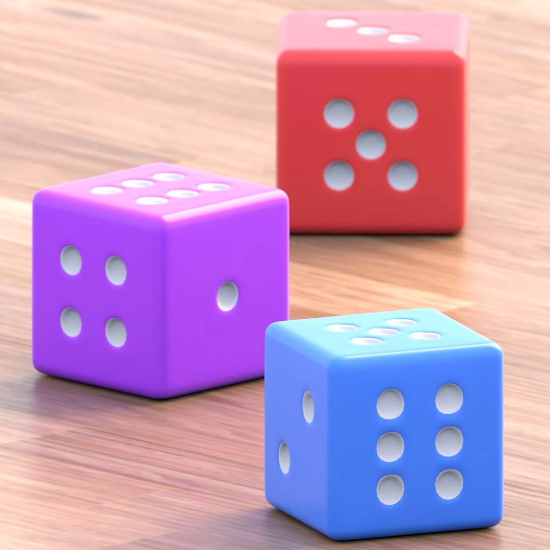 ArtStation - Dice Study
