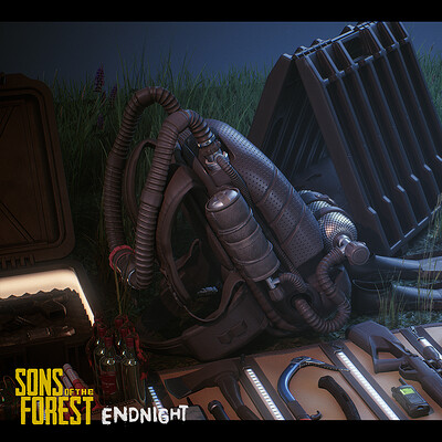 ArtStation - Endnight - Sons Of The Forest - Inventory / Crafting