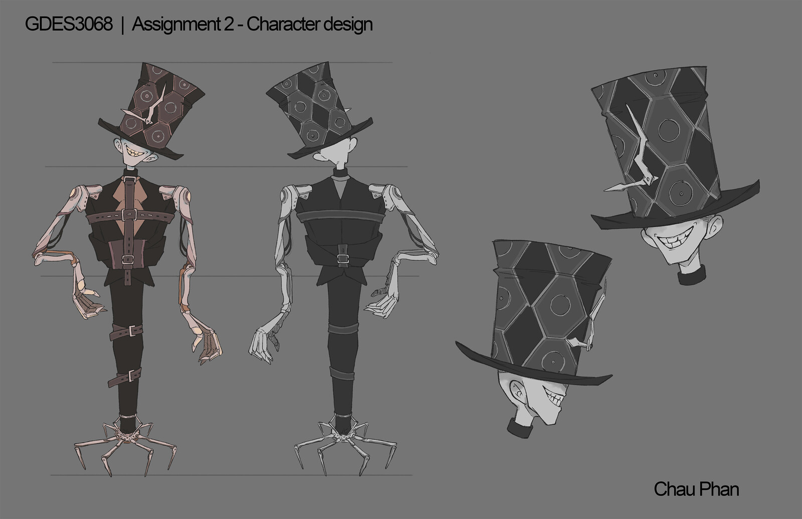 Mad Hatter's final design