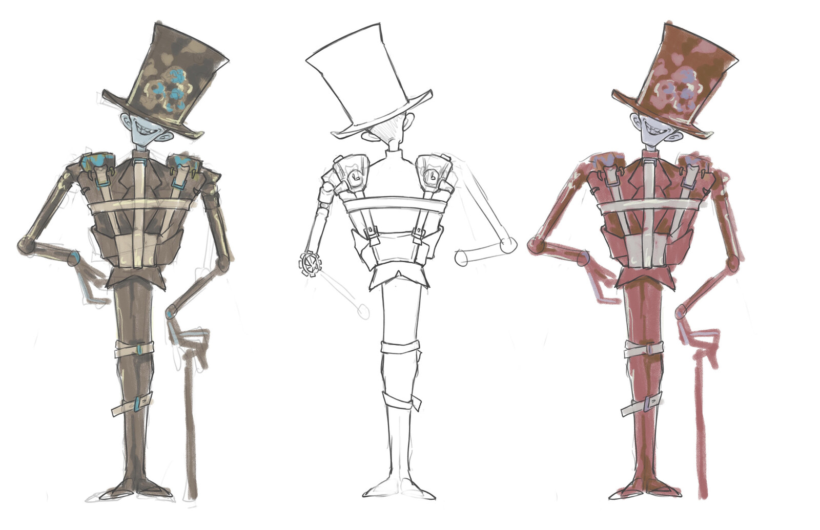Mad Hatter's color palette
