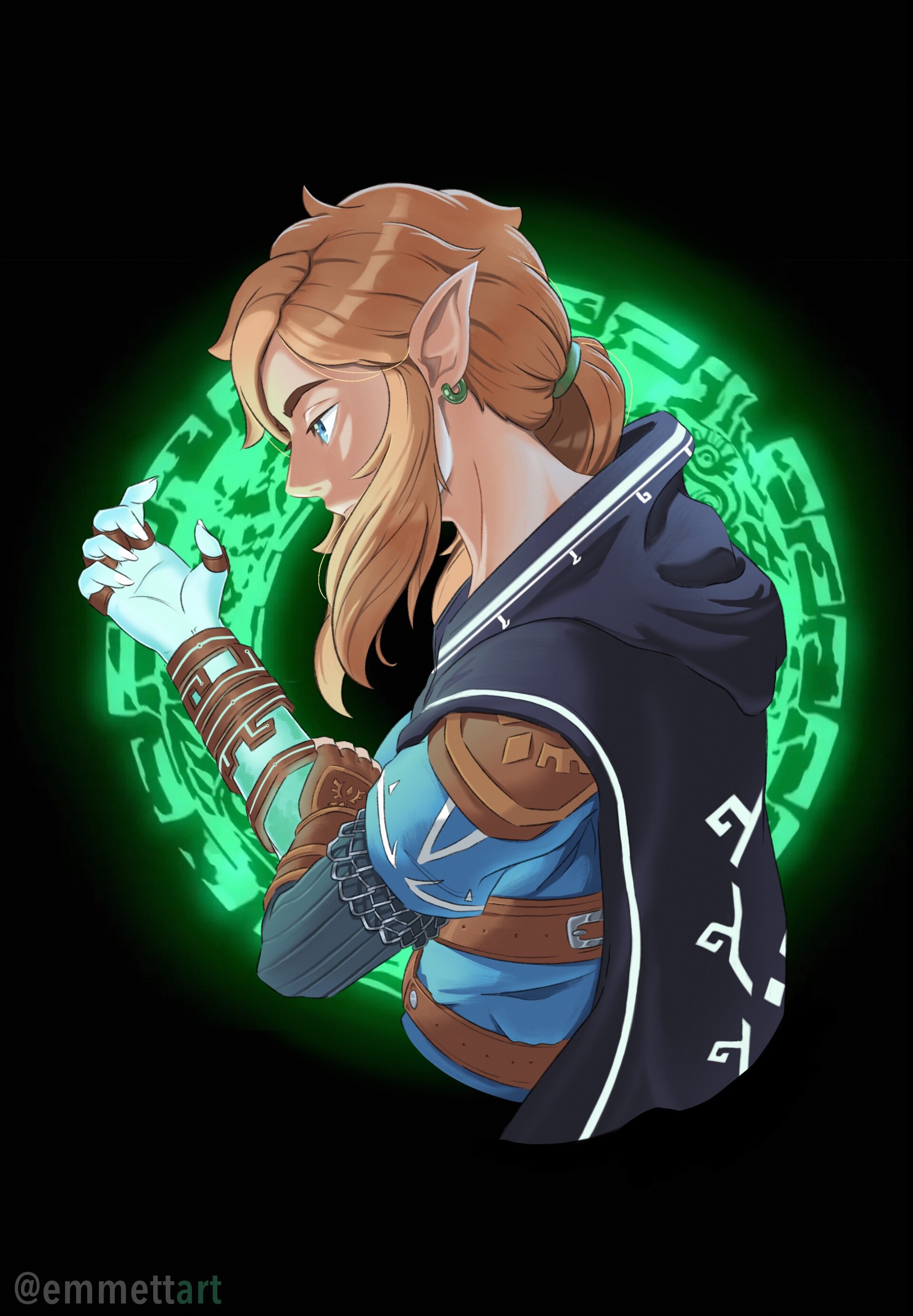 Botw Fanart Link Botw Updates Art Botw Link ArtStation BOTW2, The