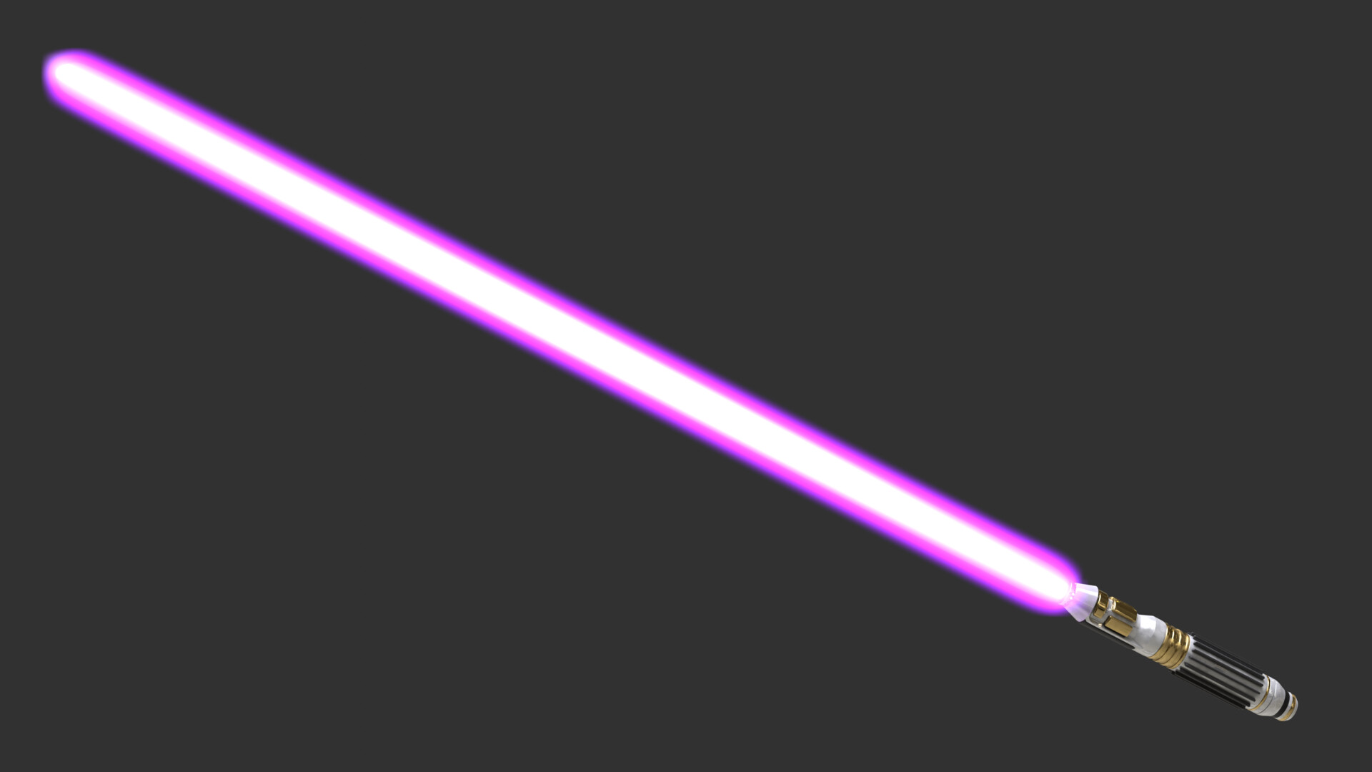 ArtStation Mace Windu Lightsaber 3D model