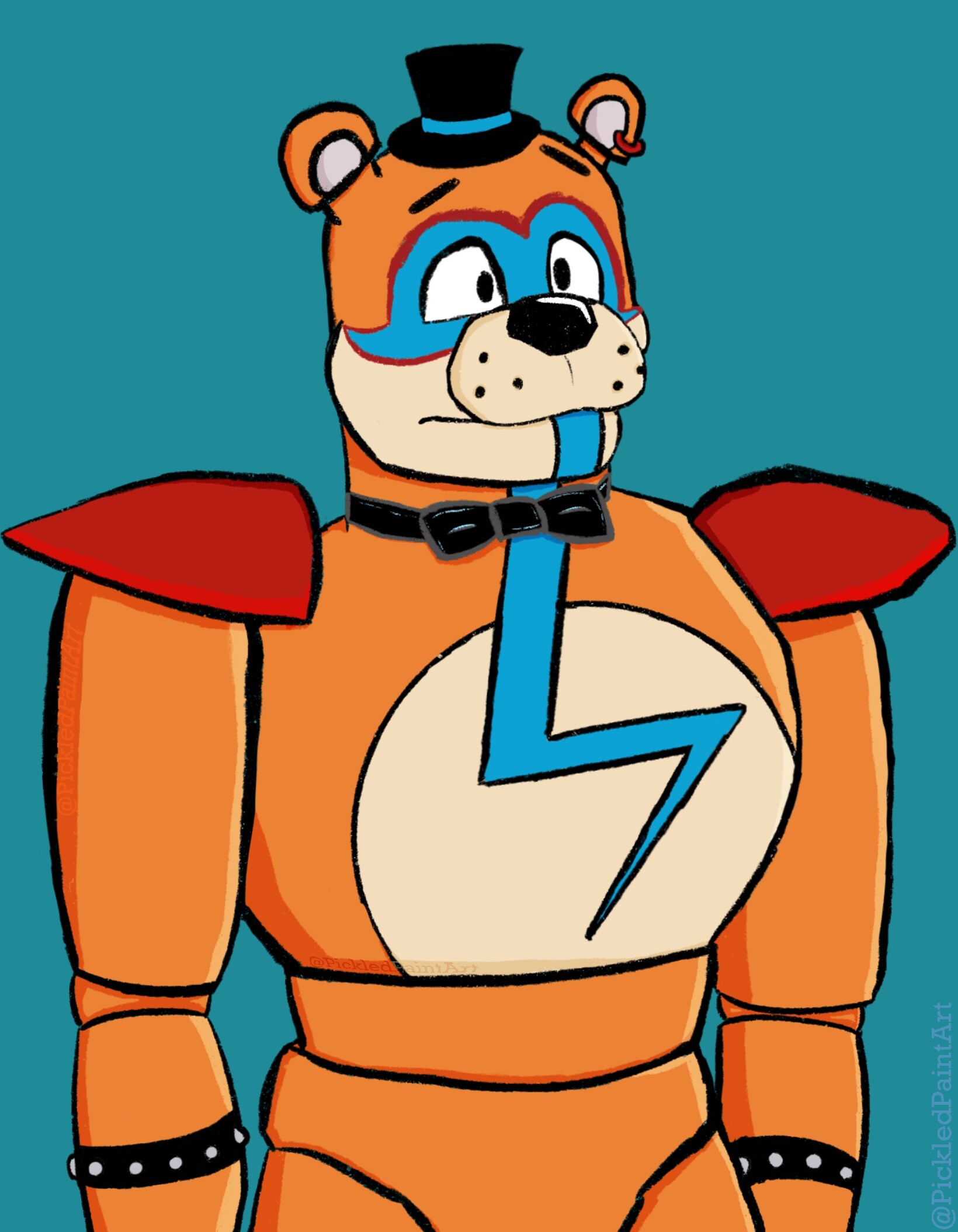 ArtStation - Glamrock Freddy