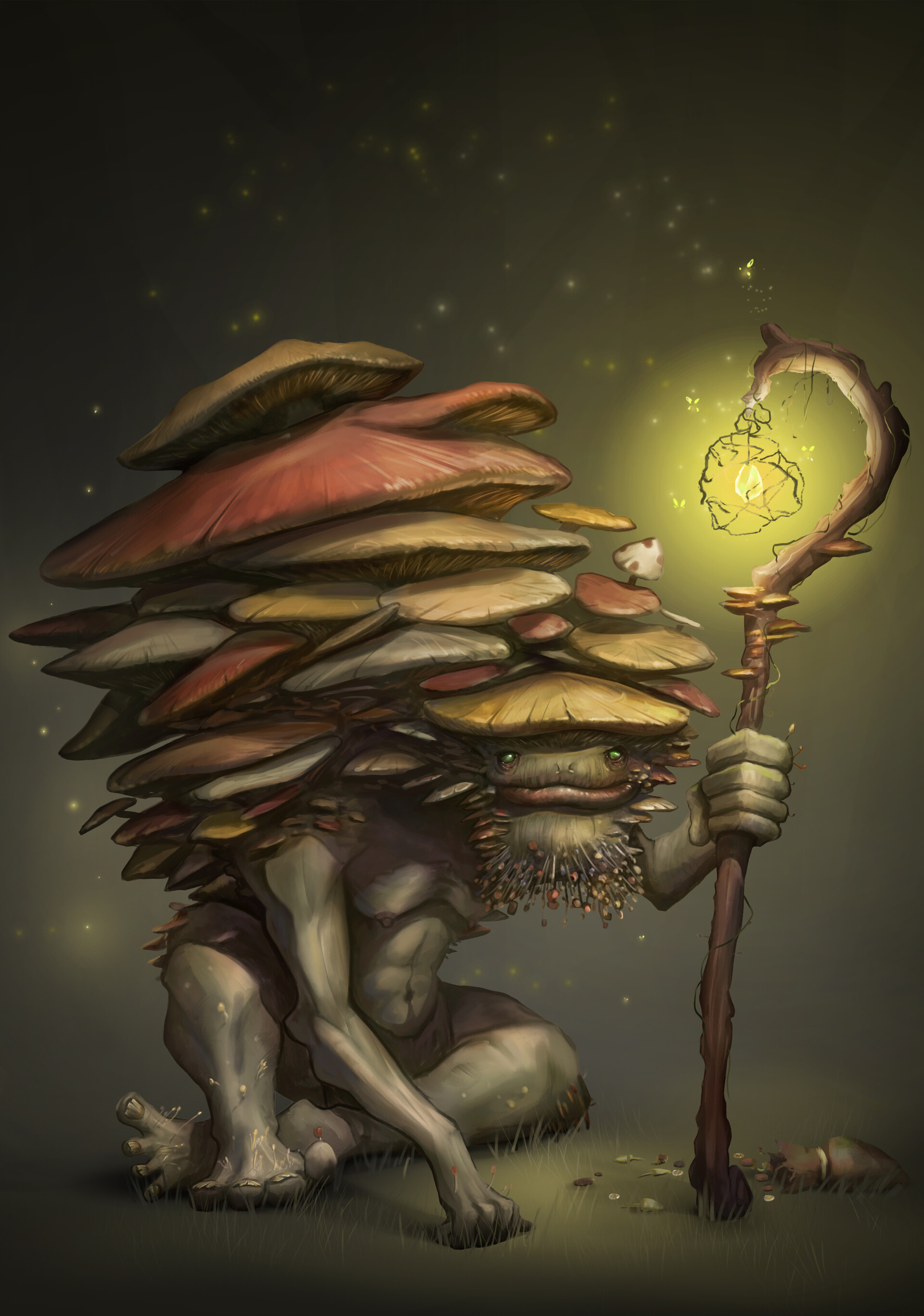 ArtStation - Mushroom Goblin