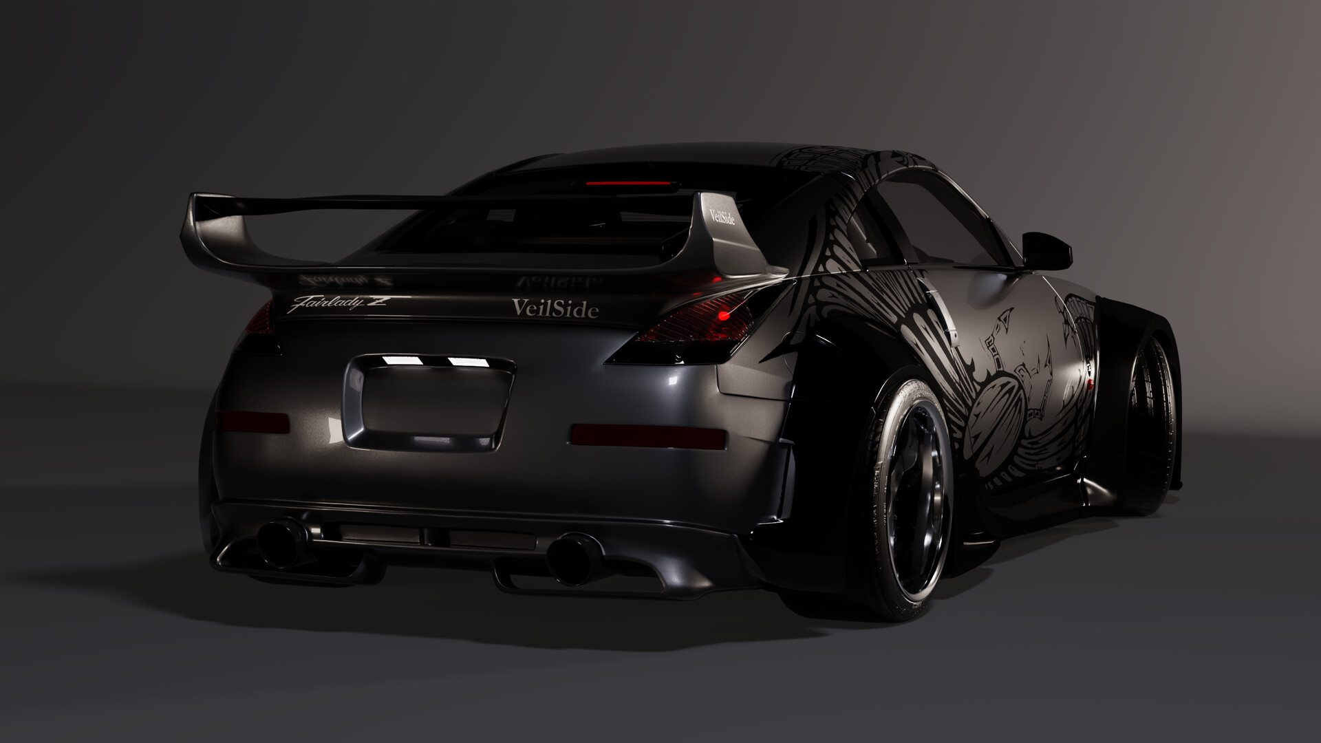 Artstation - Dk'S Nissan 350Z Veilside