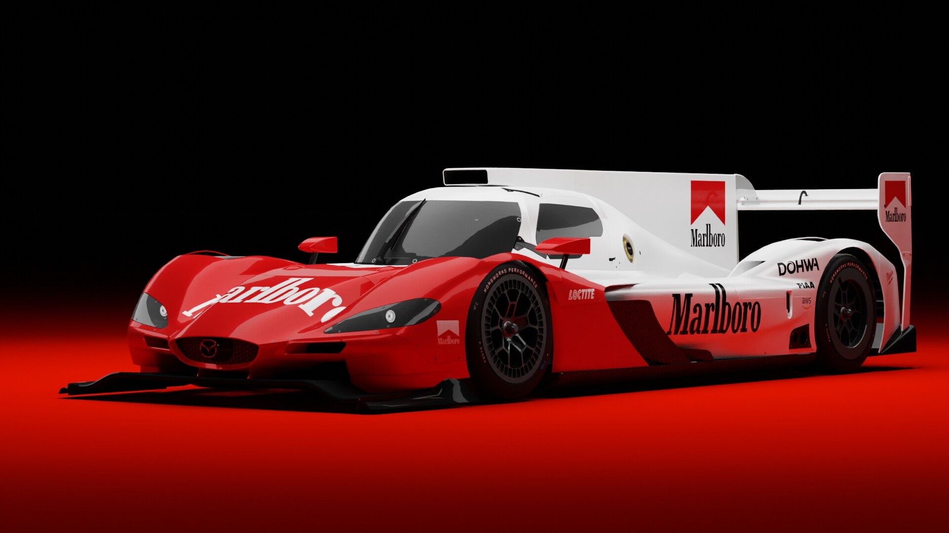 ArtStation - Mazda DPi RT24 Marlboro livery