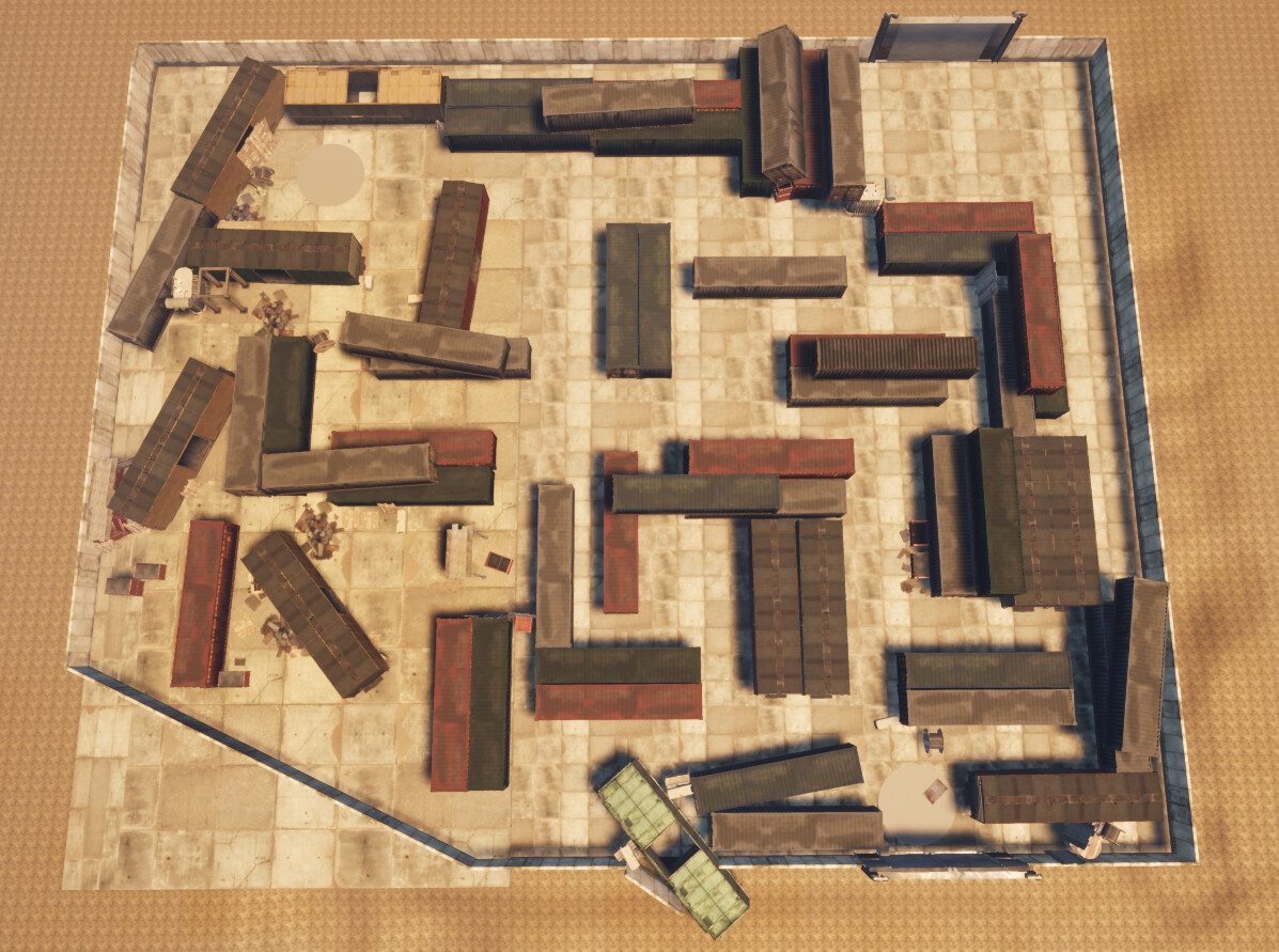 ArtStation - Battle among containers