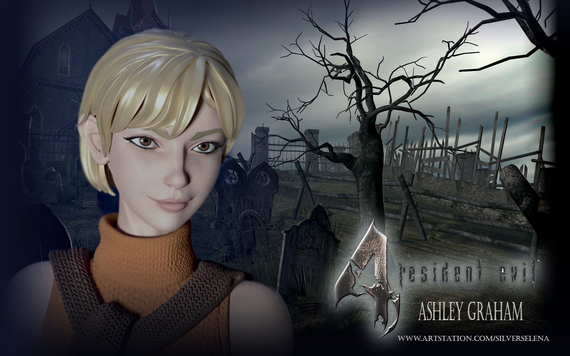 ArtStation - Ashley Graham Resident Evil 4 Remake