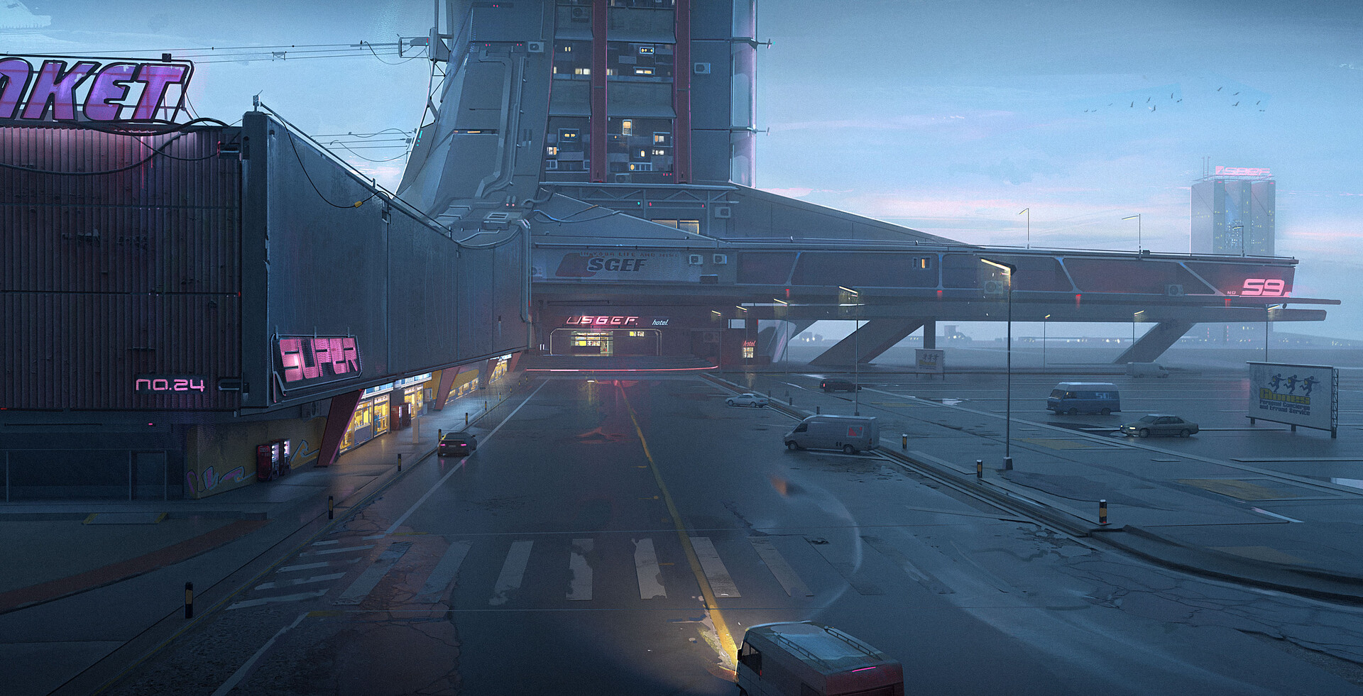 ArtStation 大楼前