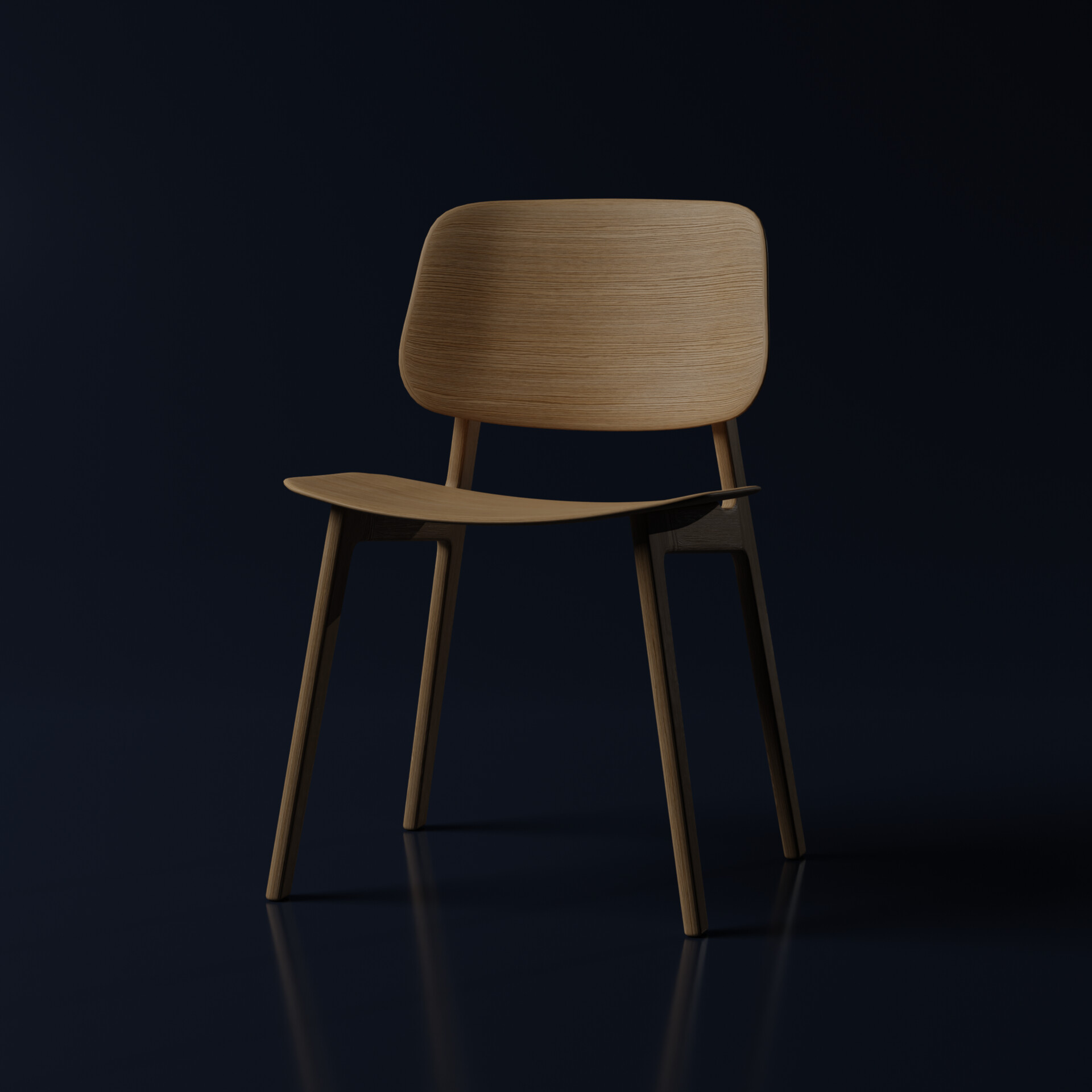 ArtStation - High Poly modern chair