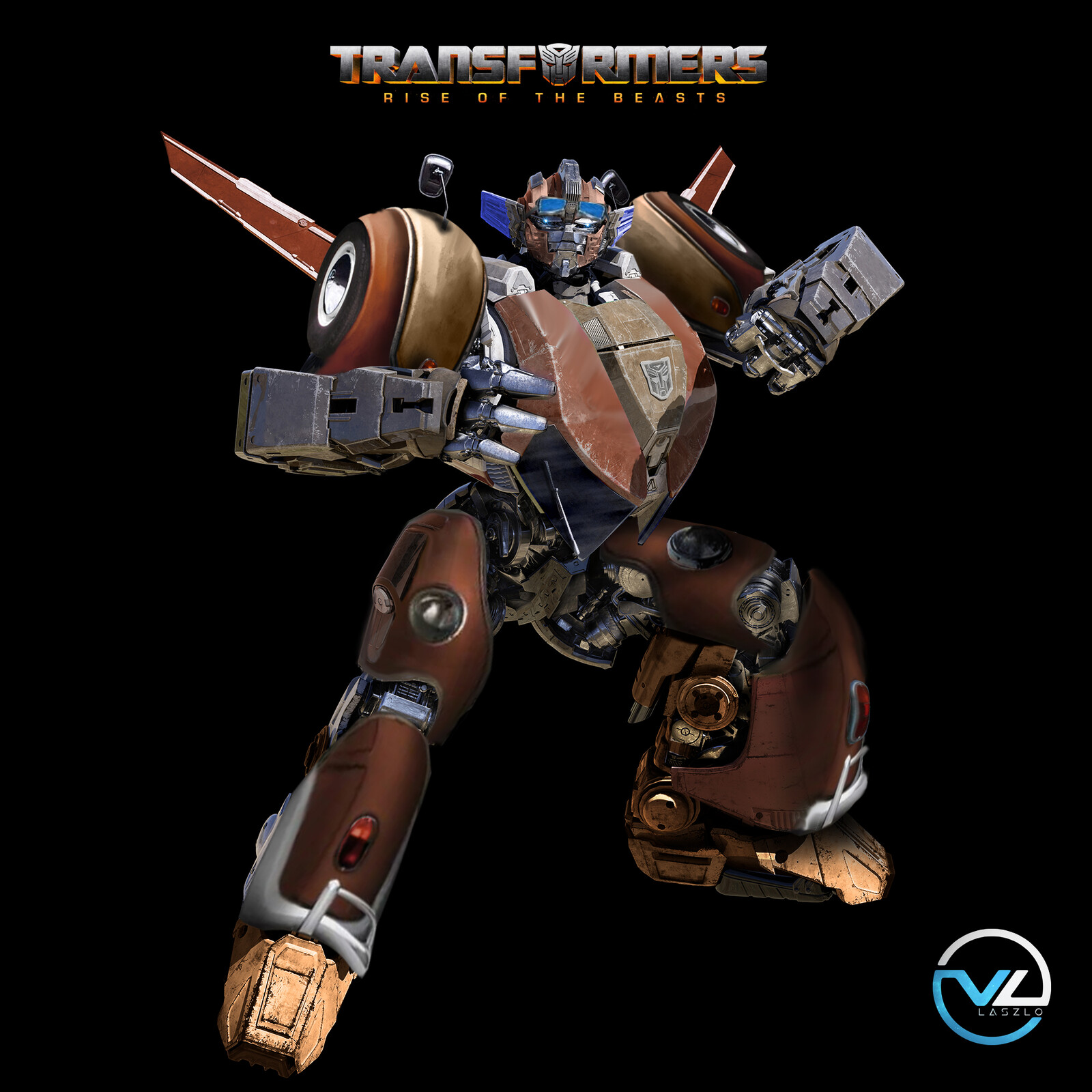Laszlo Ven Transformers Rise Of The Beasts Fixed Wheeljack Design