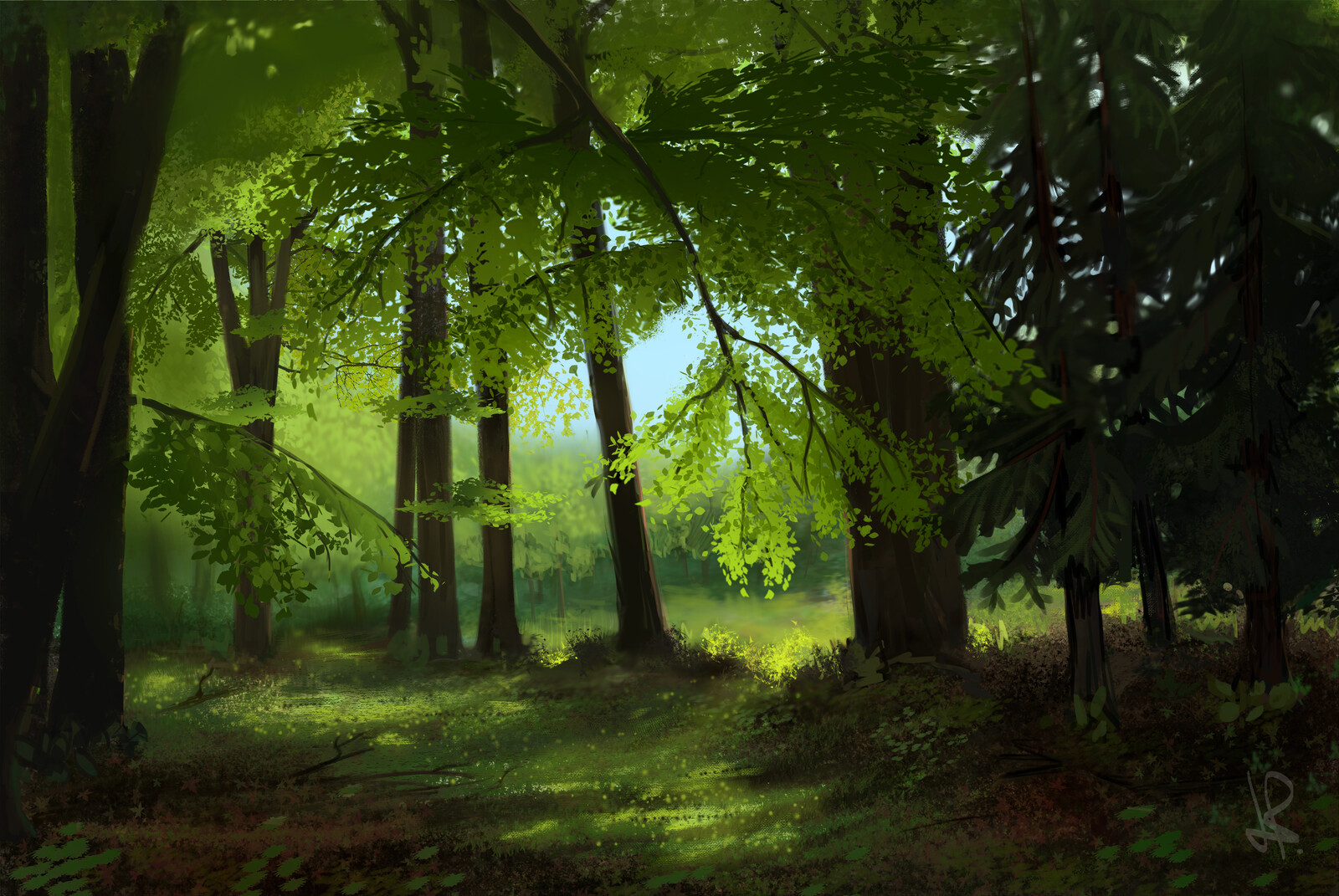 Luc Besson Forest glade