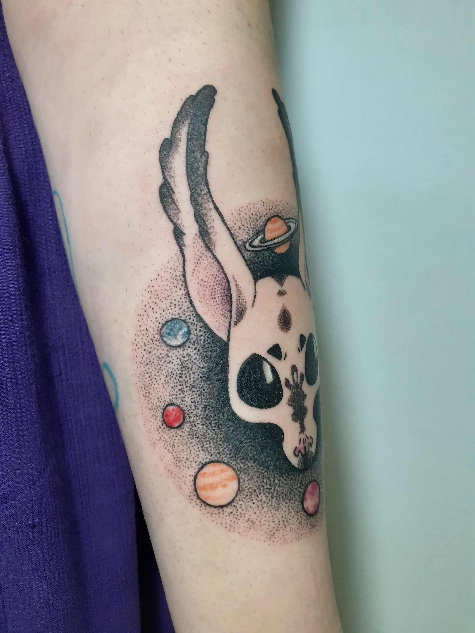 Fresh ink inspired by Watership Down Done by Tini Verini from No Regrets  London UK  rtattoos