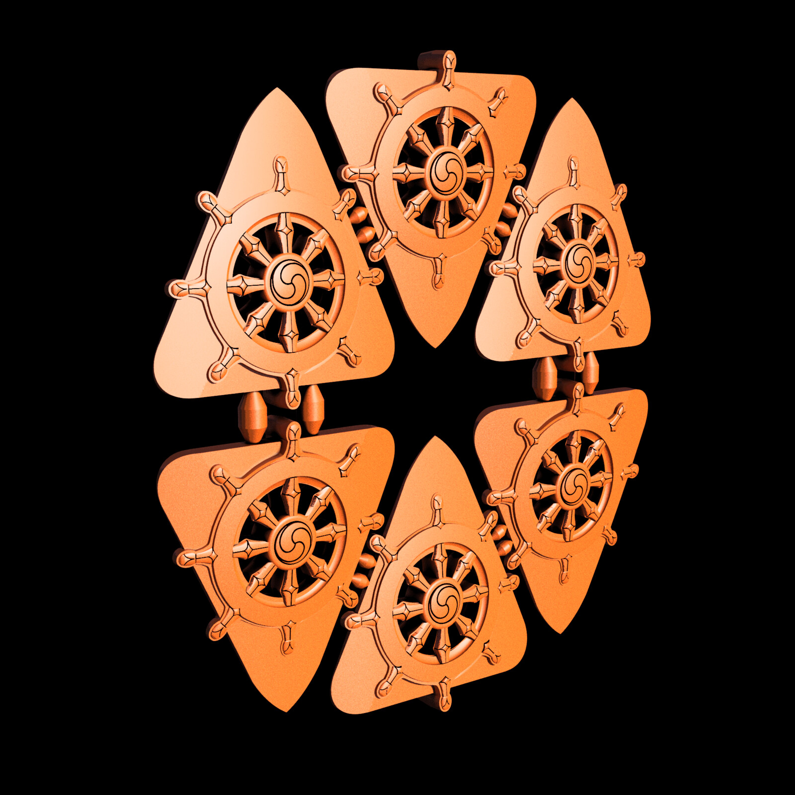 𝐃𝐢𝐠𝐢𝐭𝐚𝐥 𝐑𝐞𝐧𝐝𝐞𝐫
Material: Orange Processed Versatile Plastic