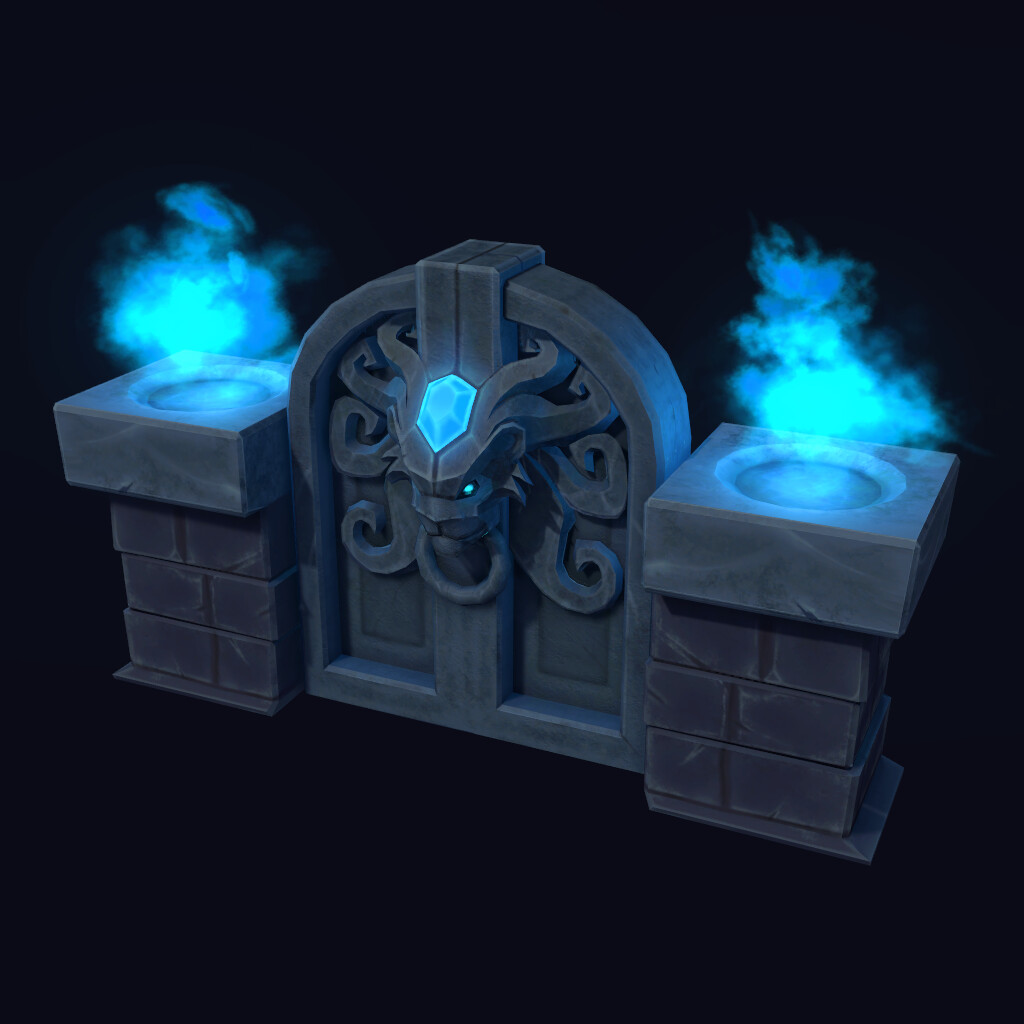 ArtStation - Stylized gate