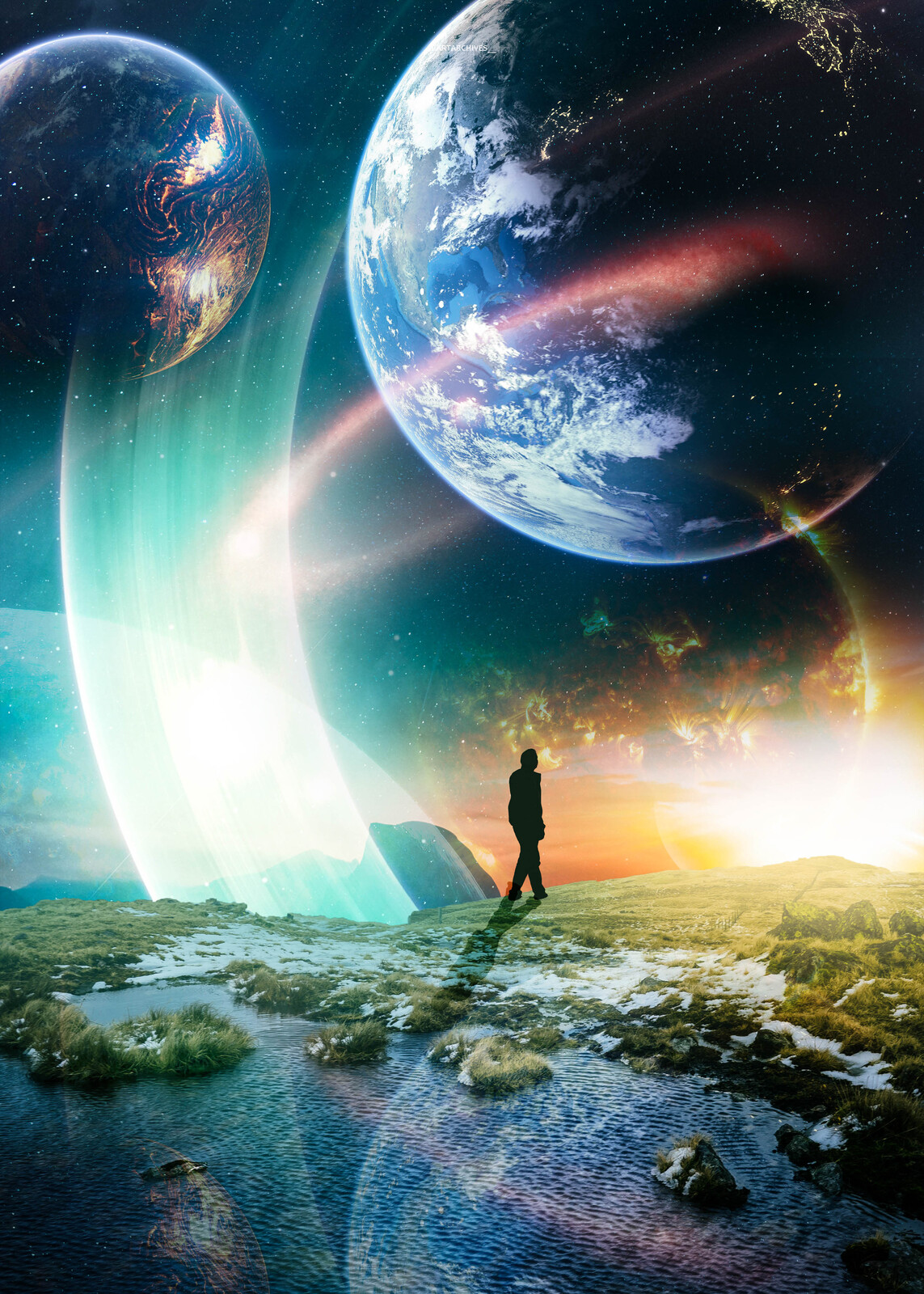 Sunset Planets