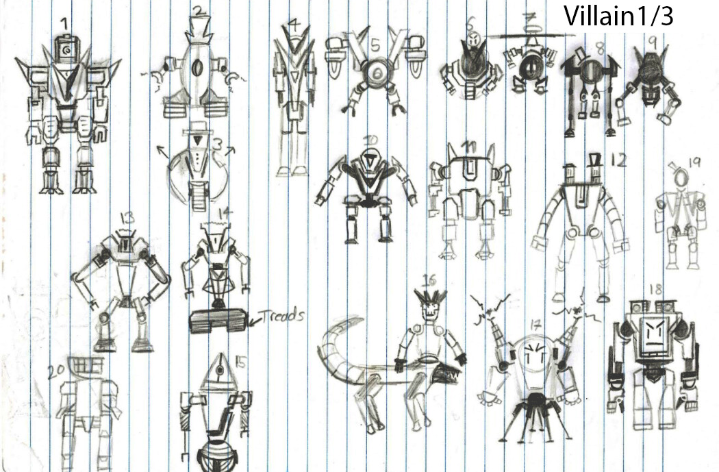 ArtStation Robots Villain