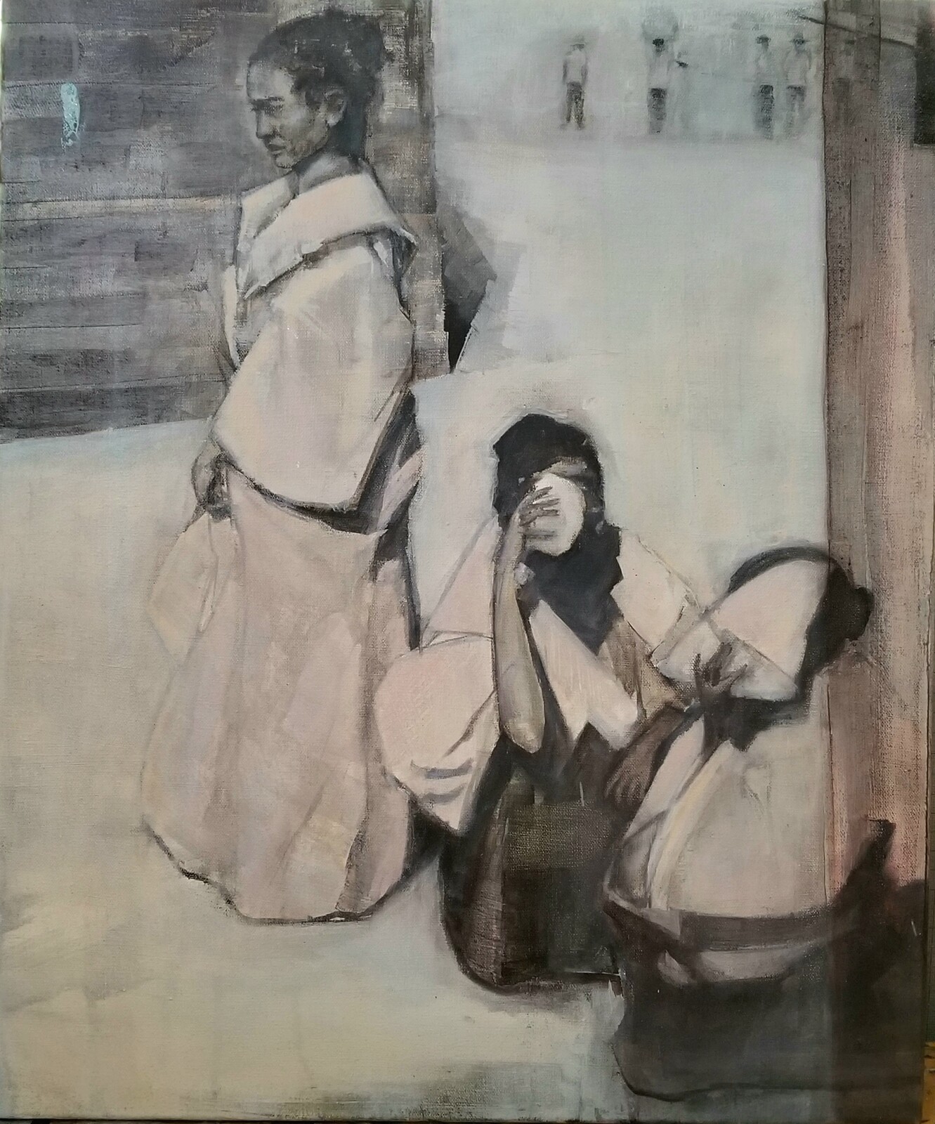 Women Standing in the Sun