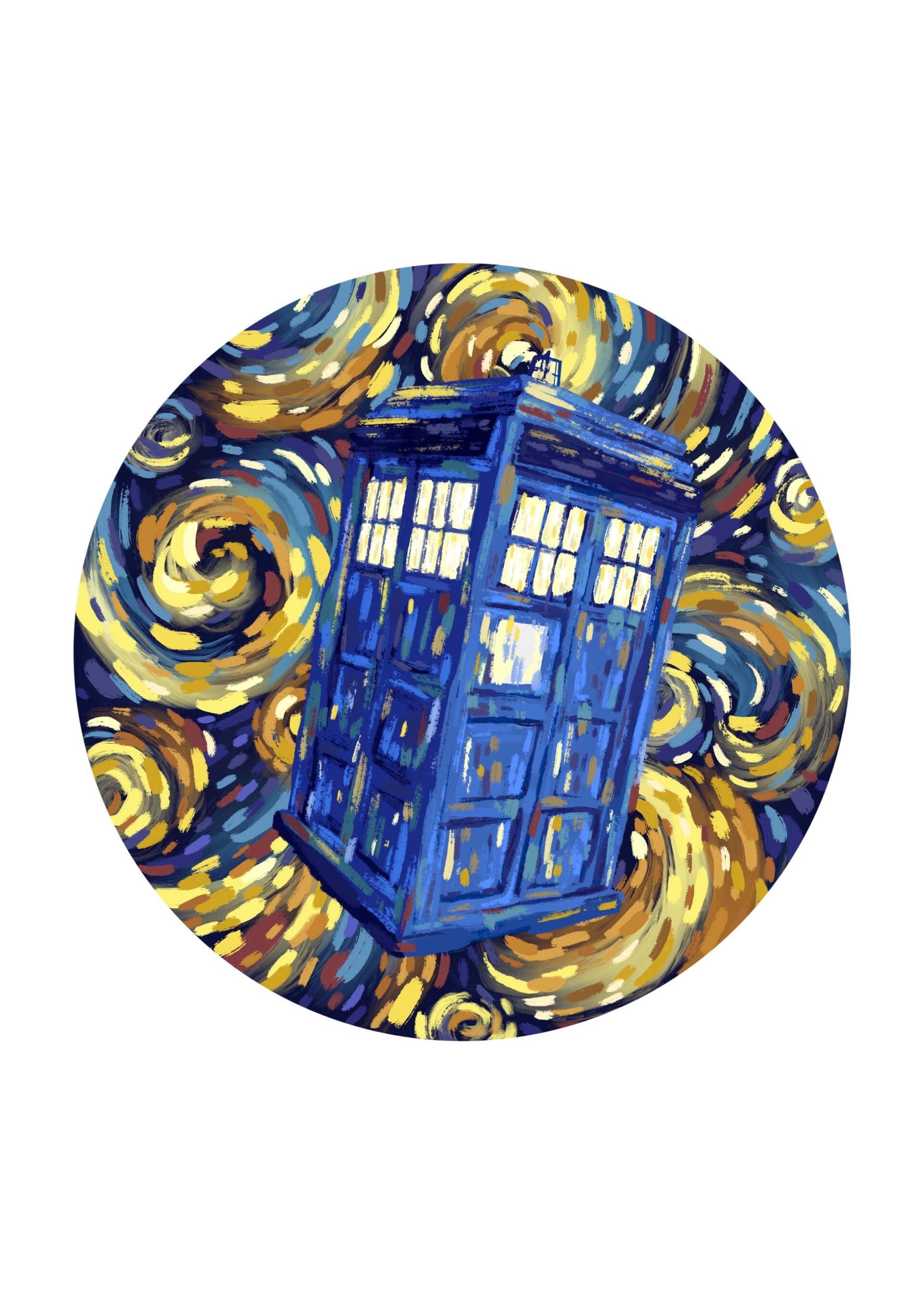 van gogh tardis