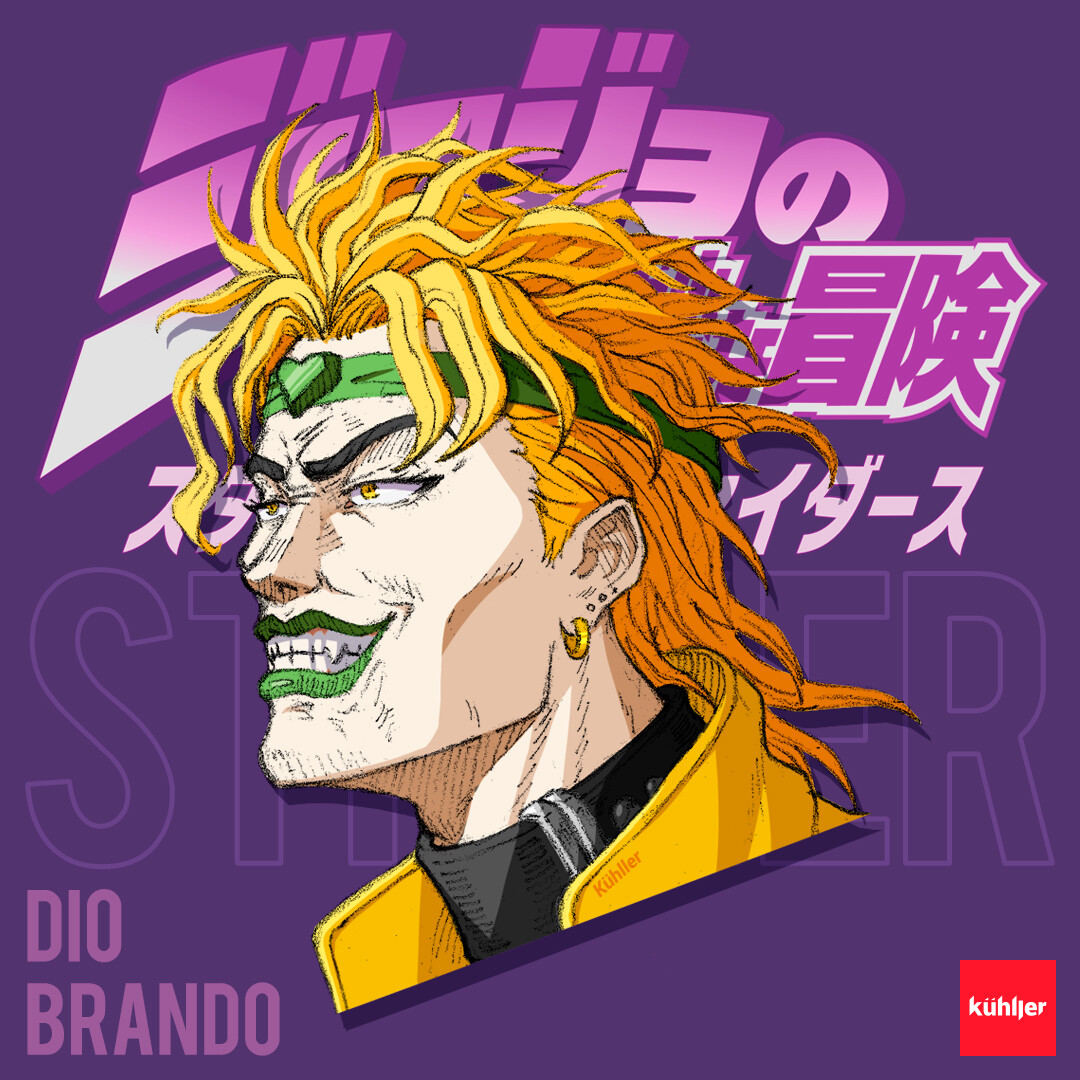 digital illustration, JoJo's Bizarre Adventure, Dio / Dio Brando - pixiv