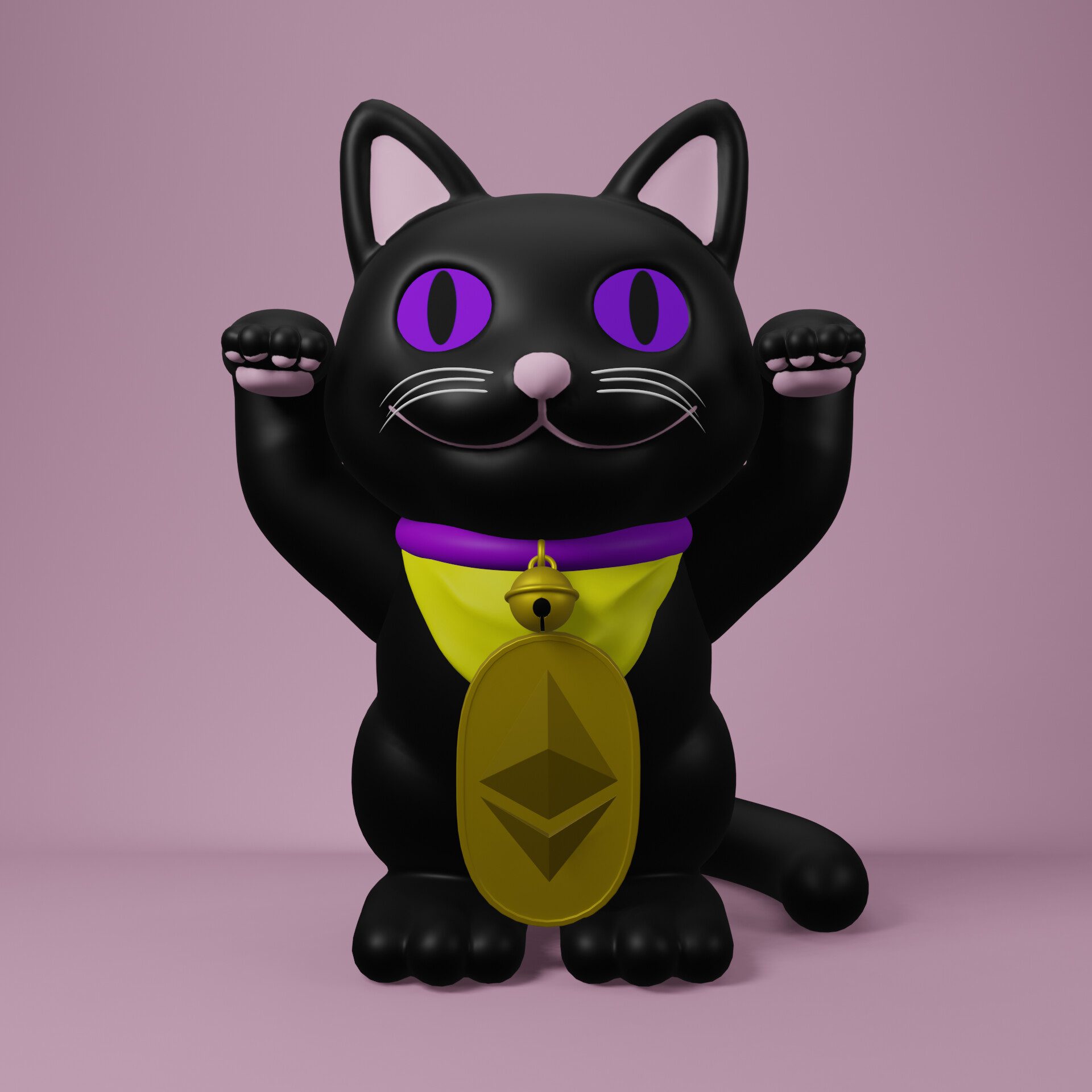 ArtStation - Maneki Neko NFT project