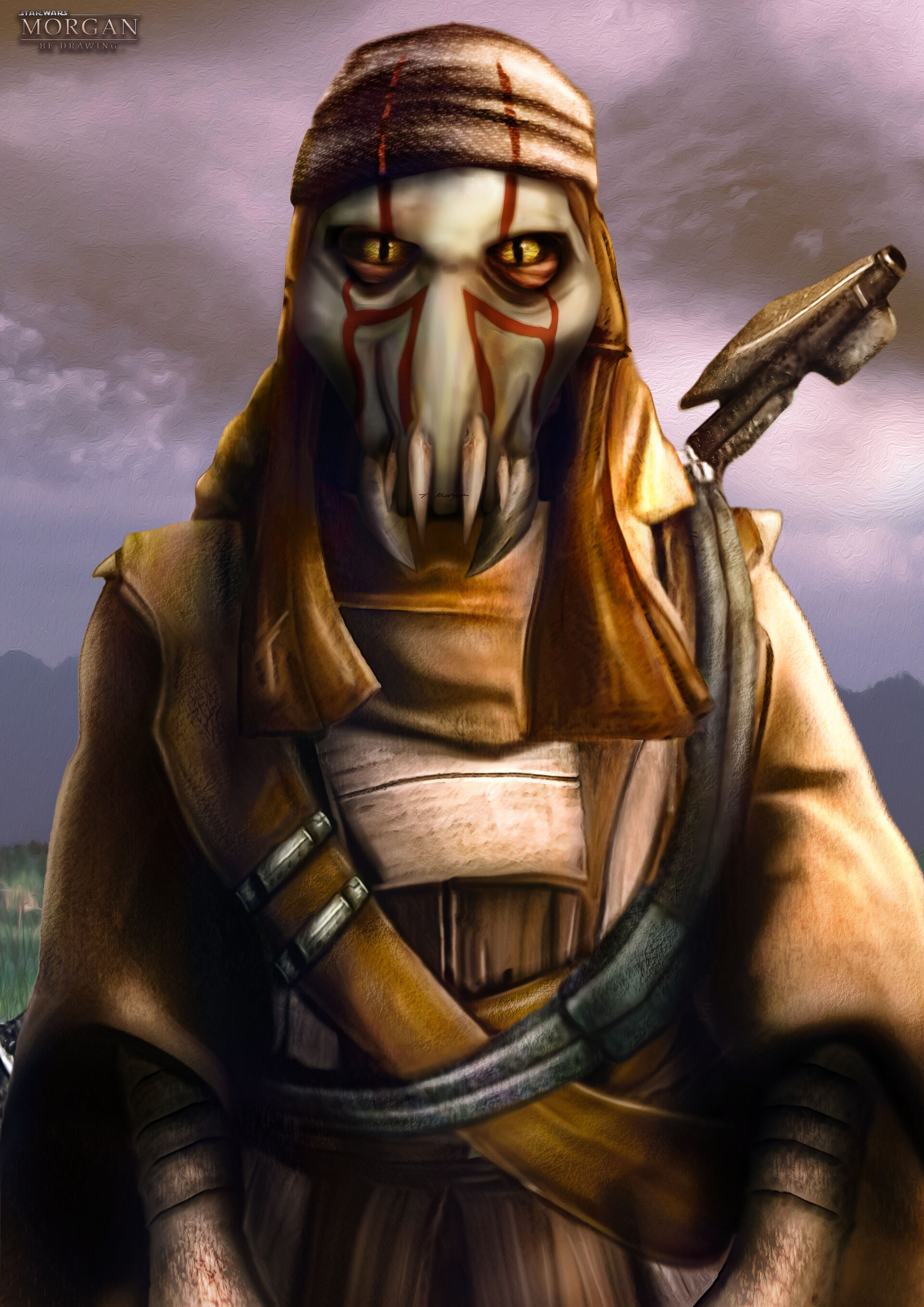 ArtStation Pre cyborg General Grievous