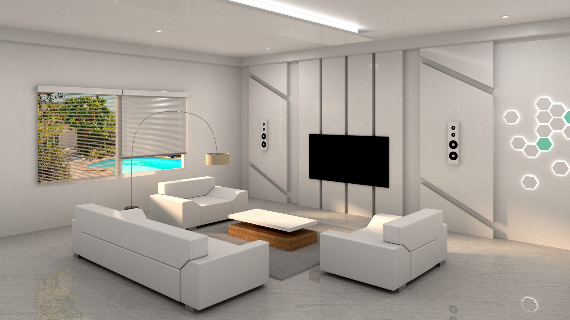 ArtStation - The Design Apartment - High Poly