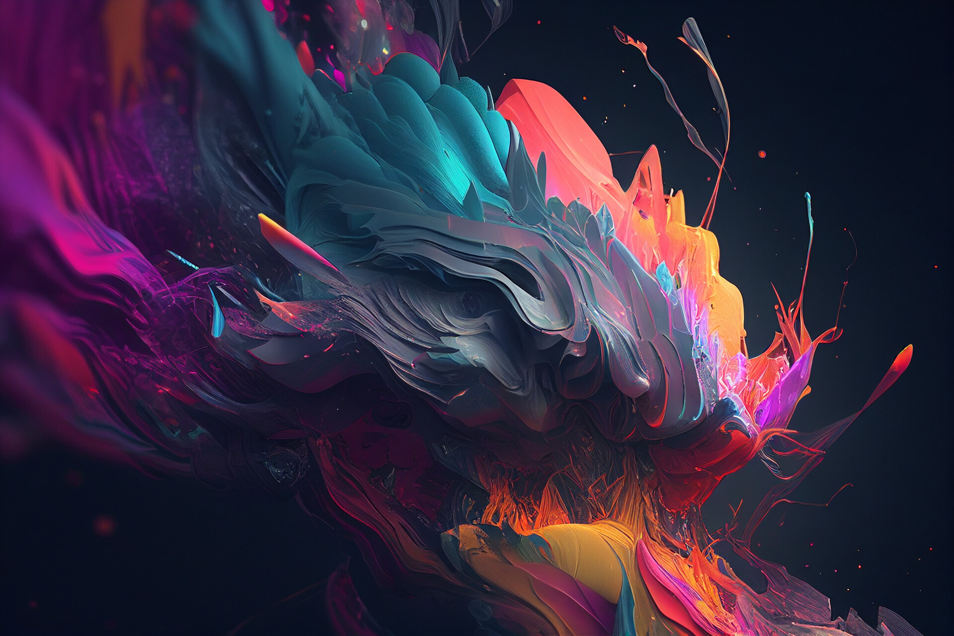 ArtStation - Abstract Colorful Art