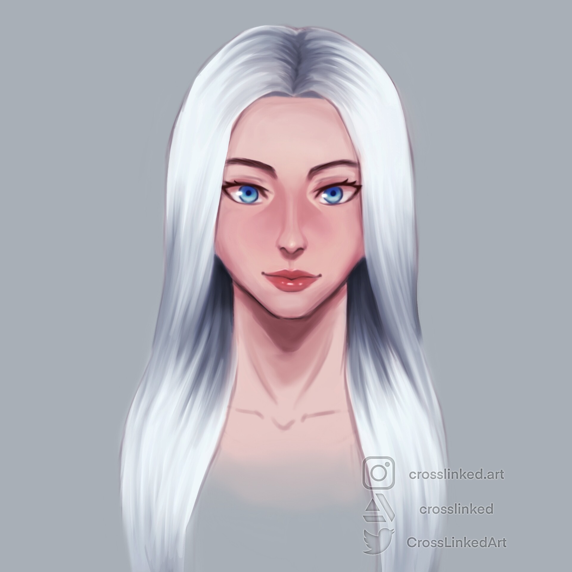 ArtStation - Alabaster Hair