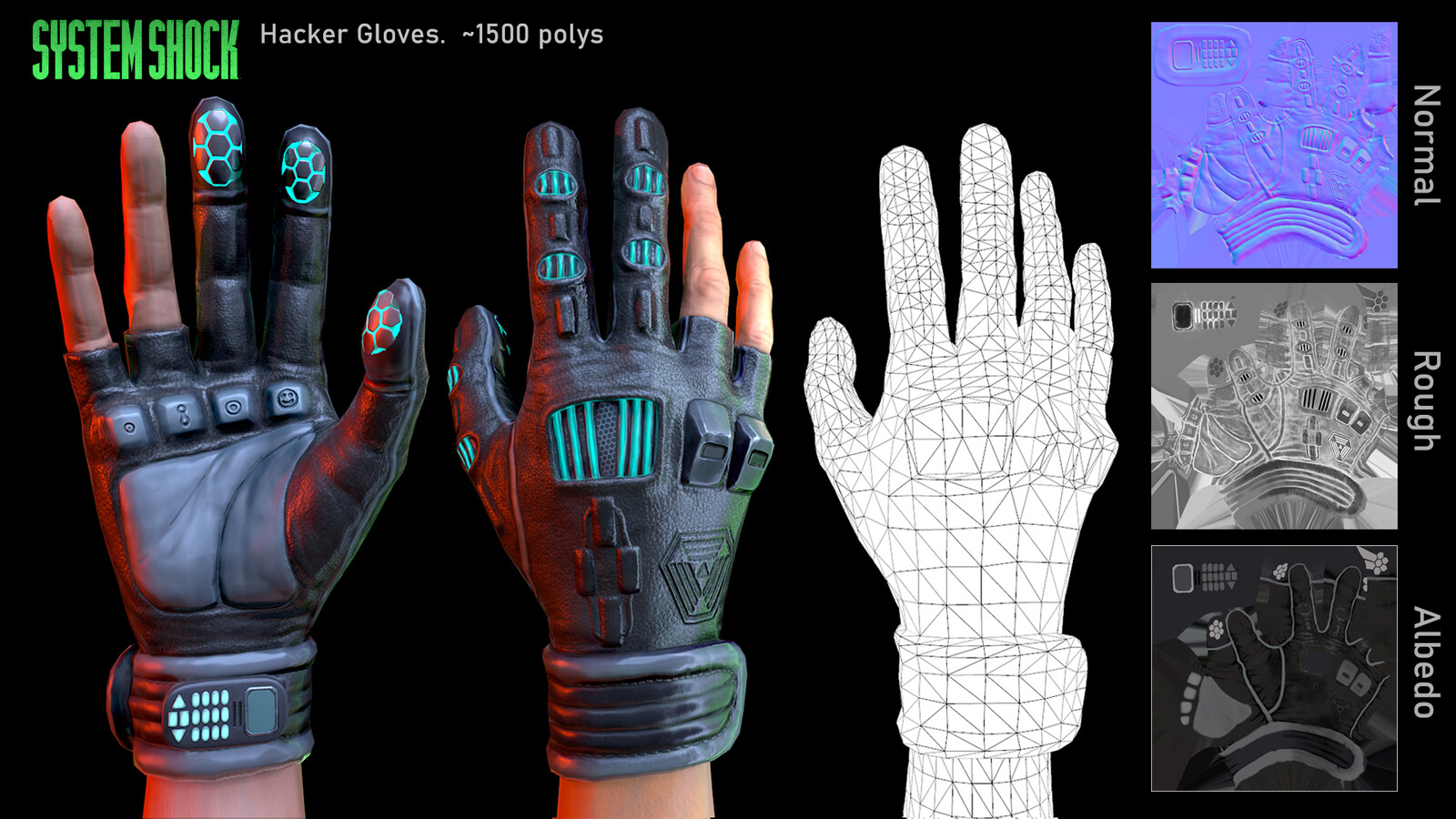 Jonah lobe system shock remake gloves