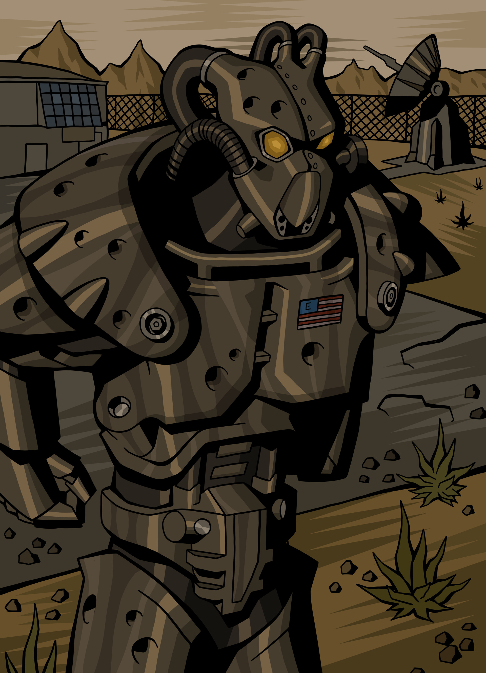 Artstation where is your power armour 
