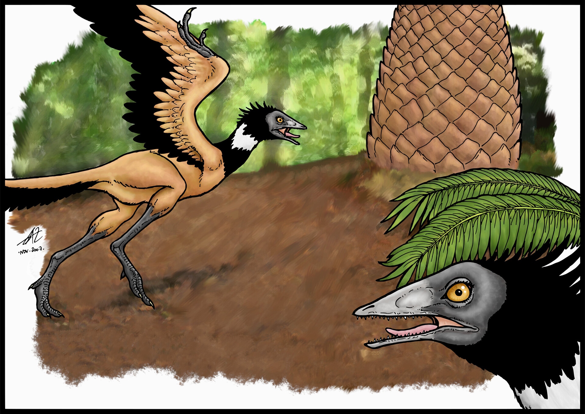 ArtStation Archaeopteryx