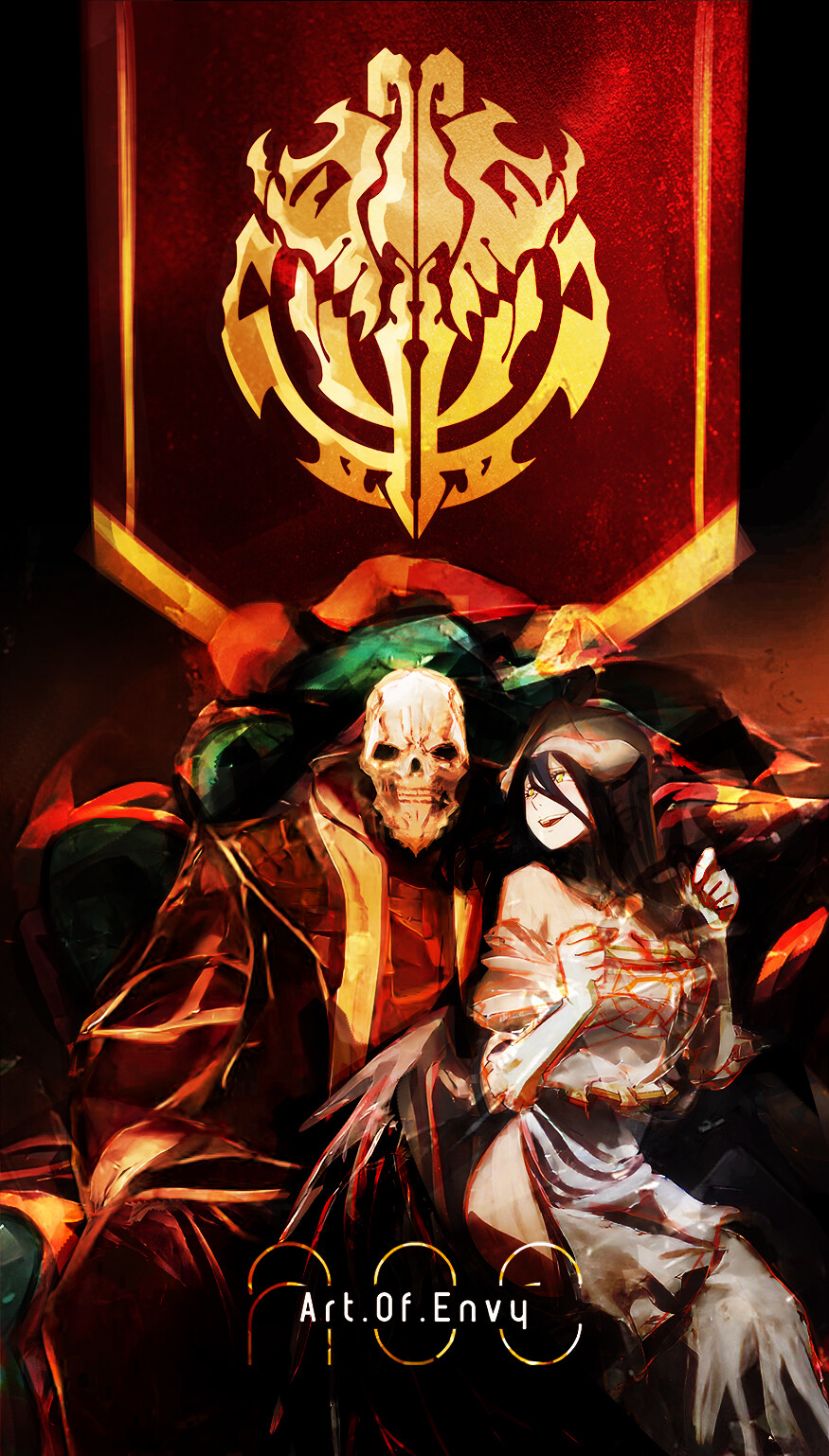 ArtStation - AOE - Ainz & Albedo - Overlord - Q2 2022