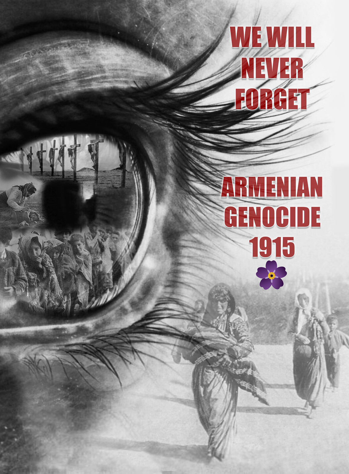 Nareh - Armenian Genocide, April 24 ,Poster