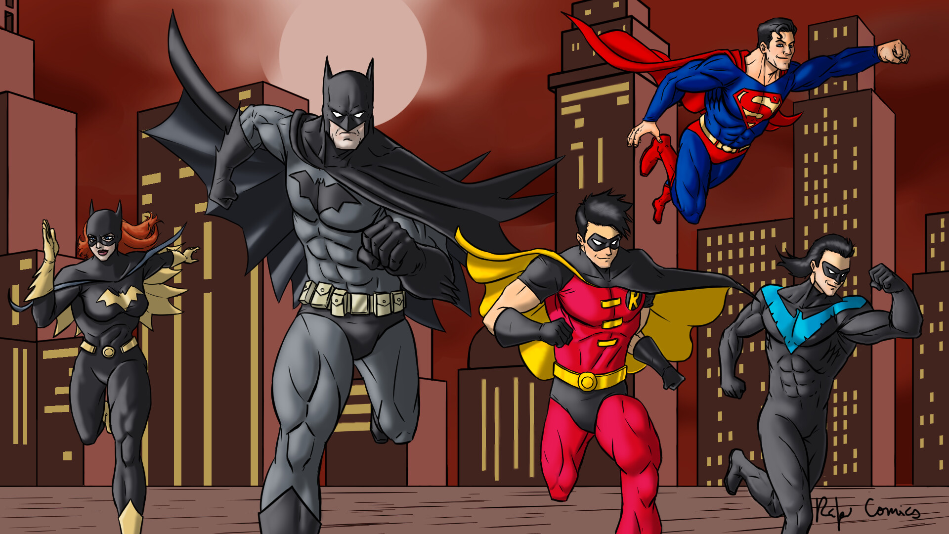 ArtStation - THE NEW BATMAN / SUPERMAN ADVENTURES