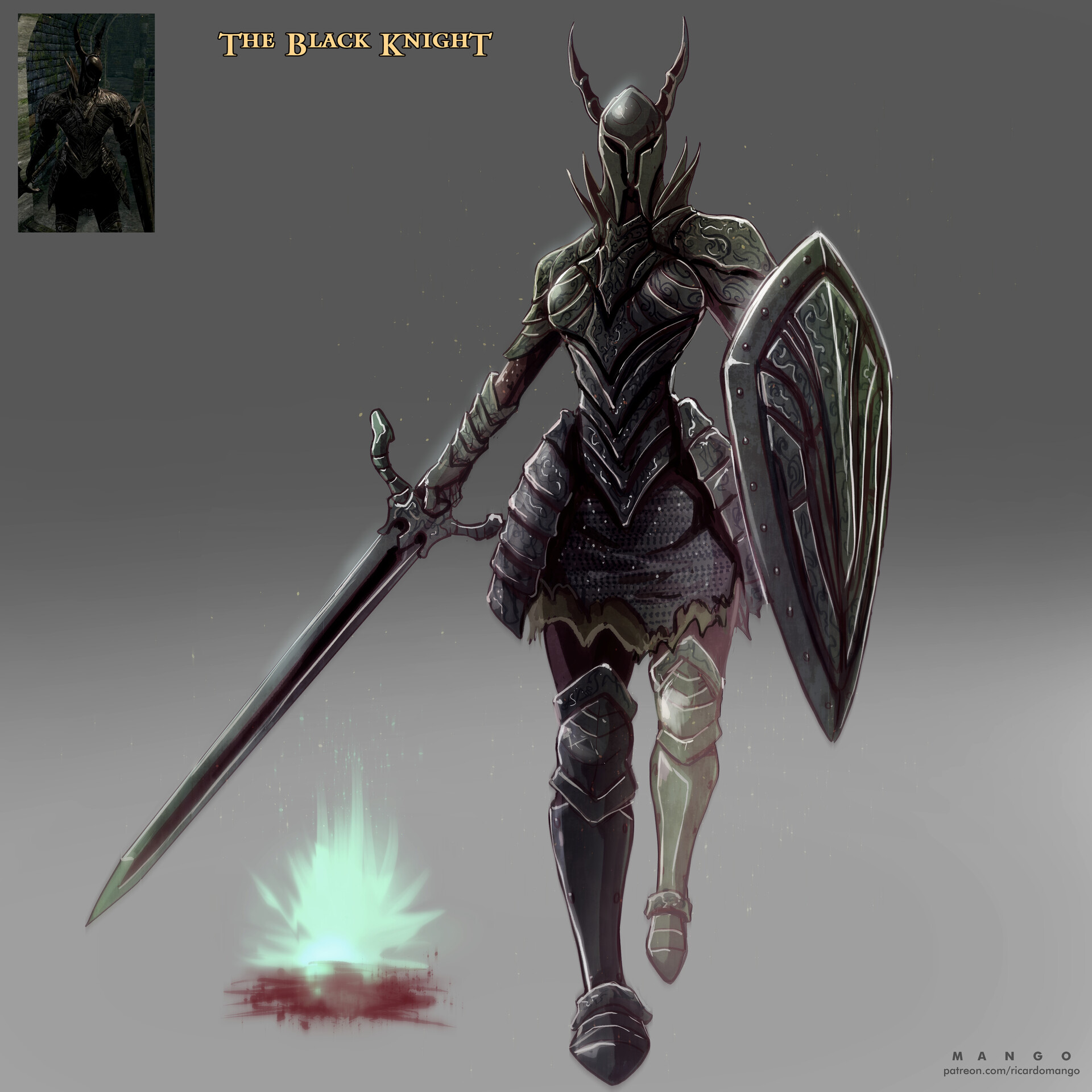 ArtStation - The Black Knight