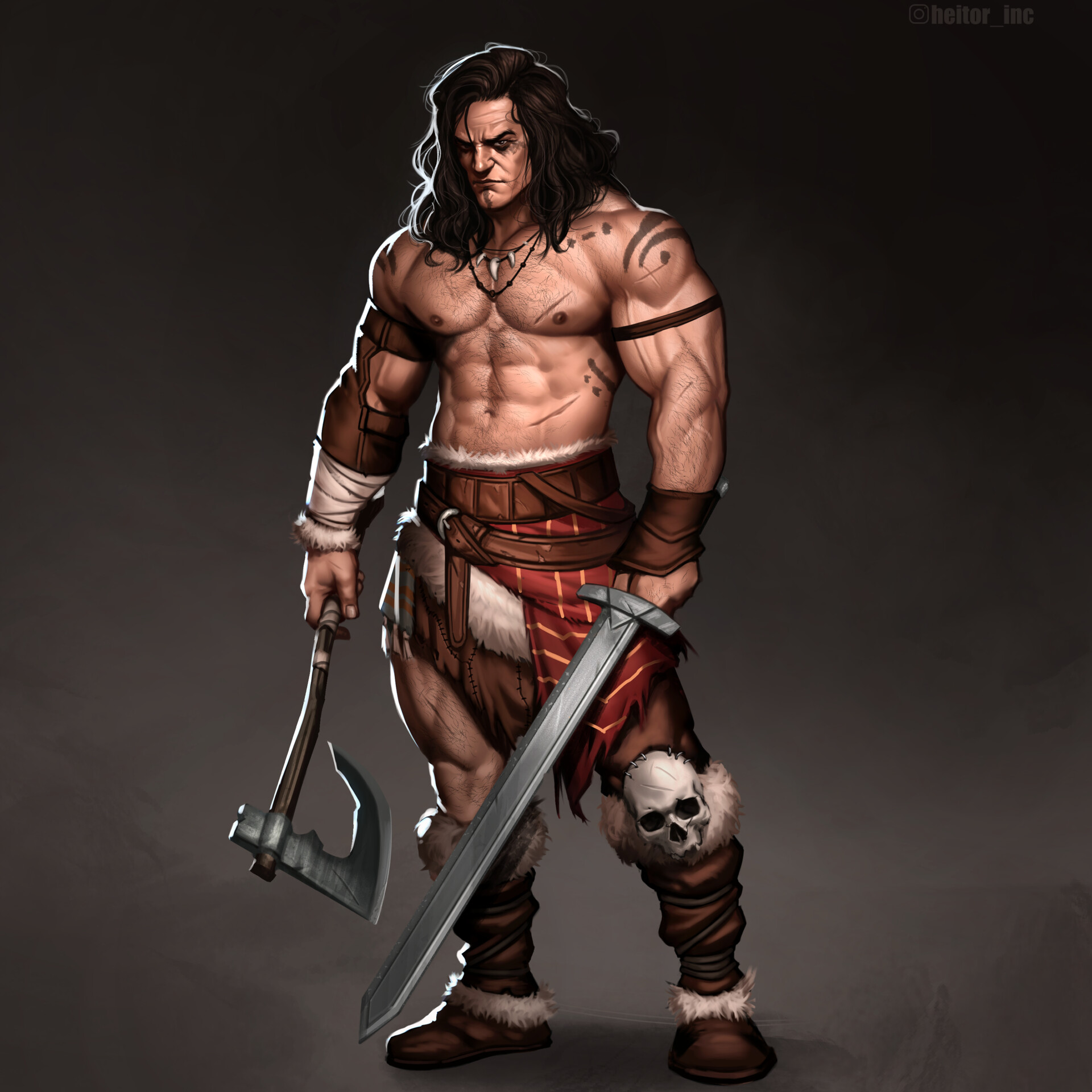 Artstation Barbarian